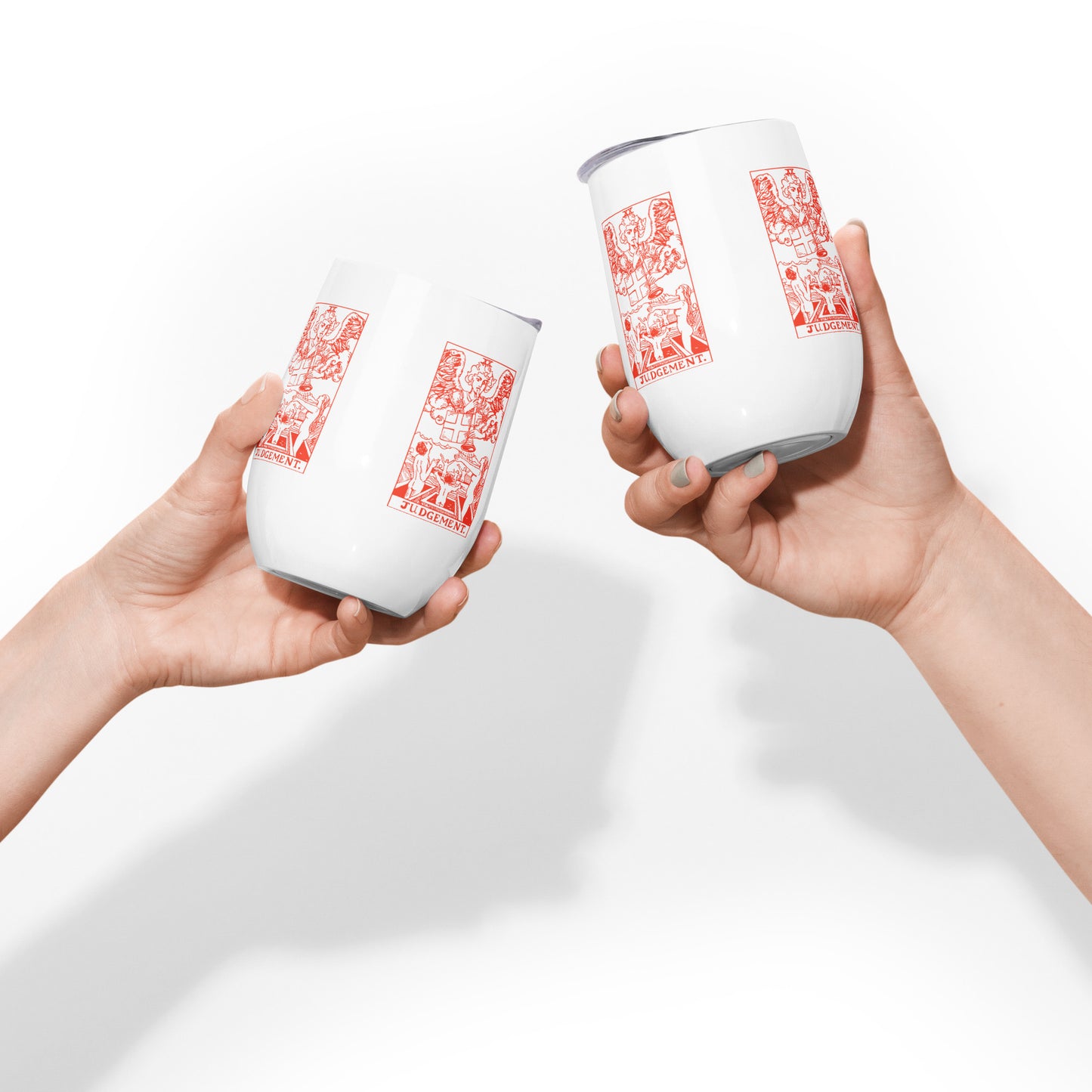 The Judgement Tarot Card 12 oz Insulated Tumbler