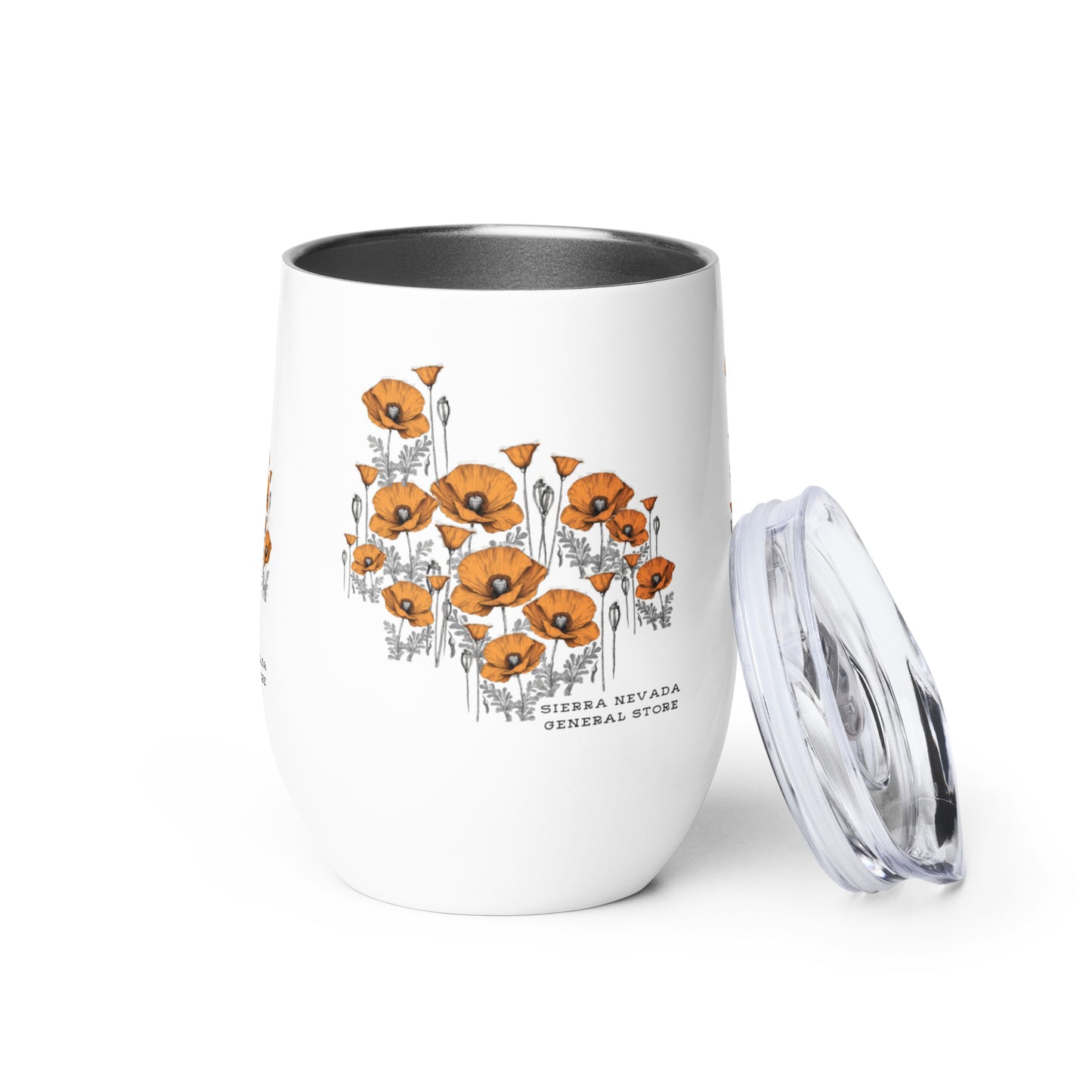 California Poppies 12 oz Insulated Tumbler #2