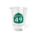 California Highway 49 1.5oz Shot Glass