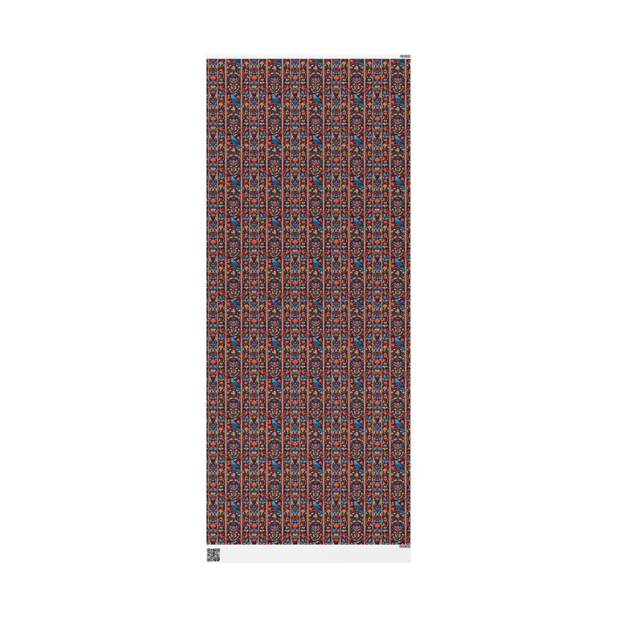 Blue Birds & Branches Gift Wrap