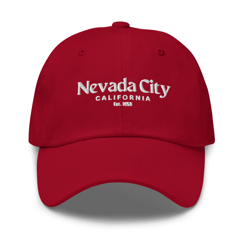 Nevada City California Hat
