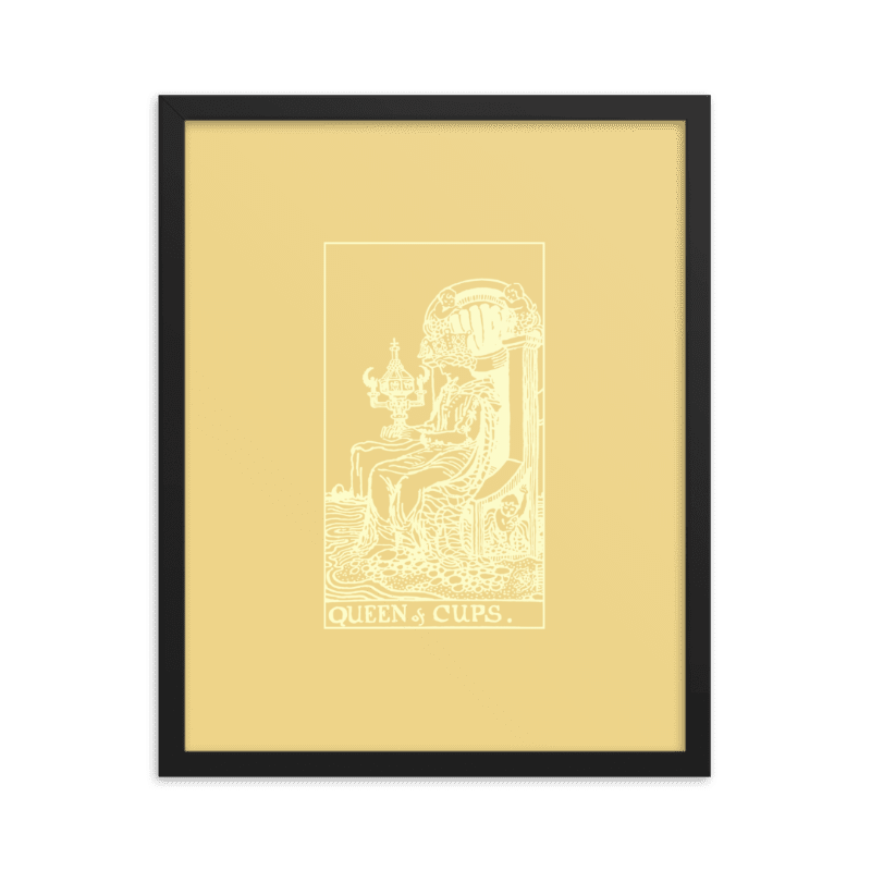 The Empress Tarot Card, Framed 16x20 Print