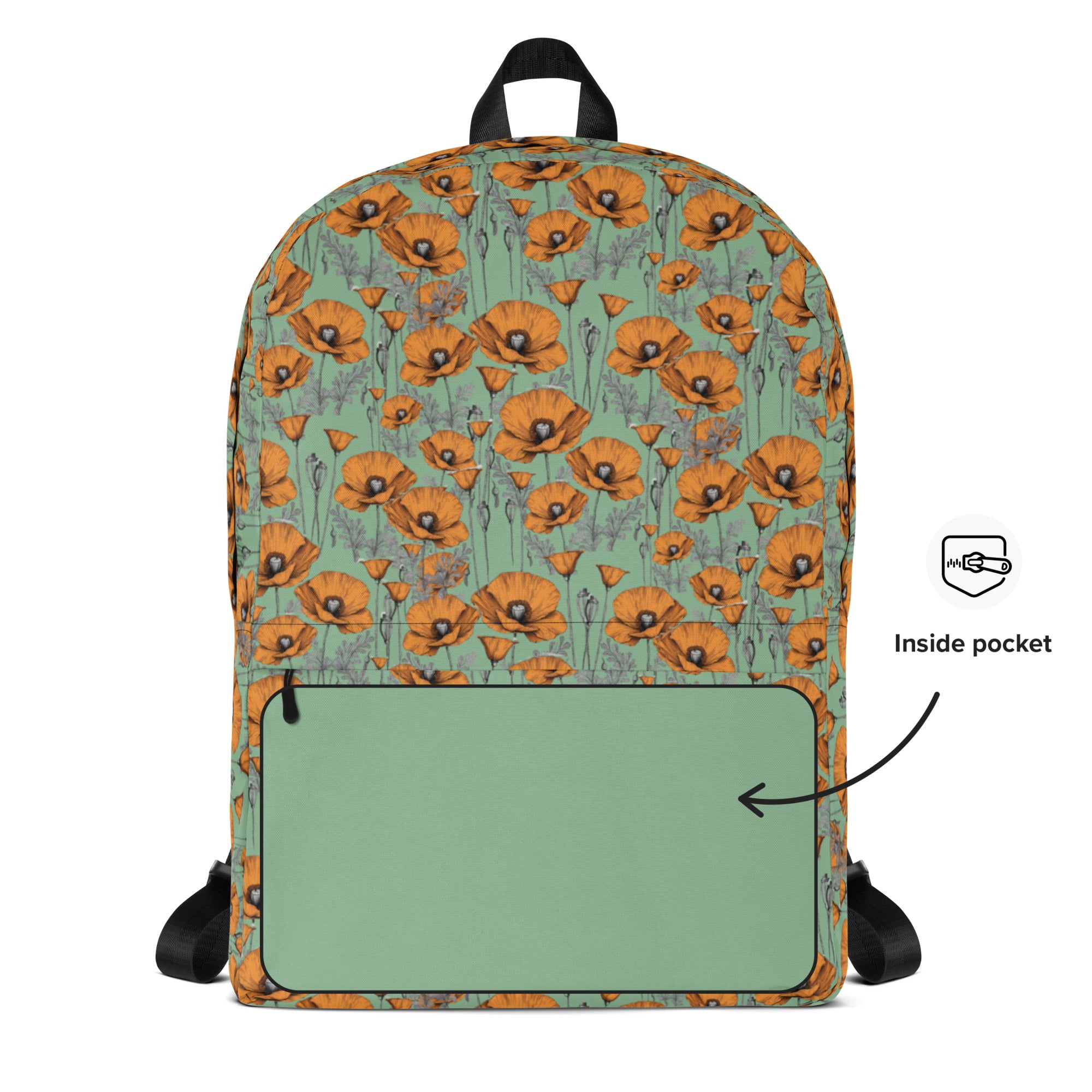California Poppies Backpack for Kids