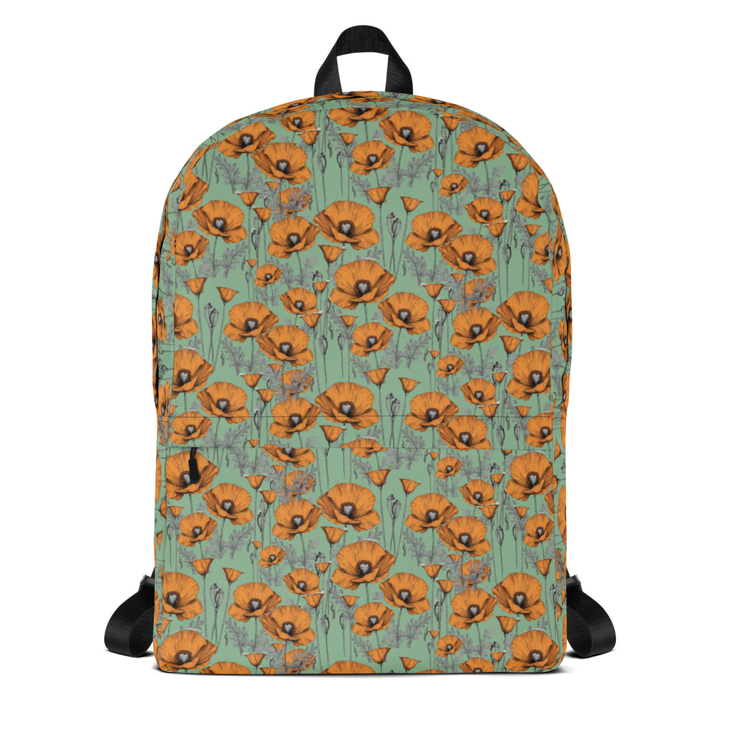 California Poppies Backpack for Kids