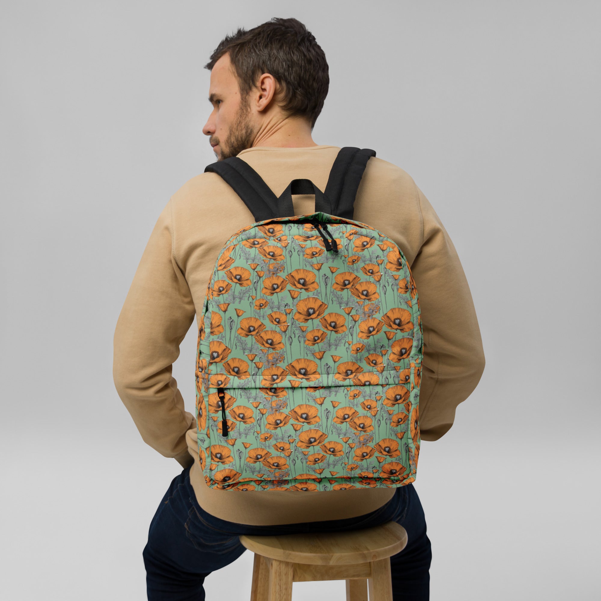 California Poppies Backpack for Kids