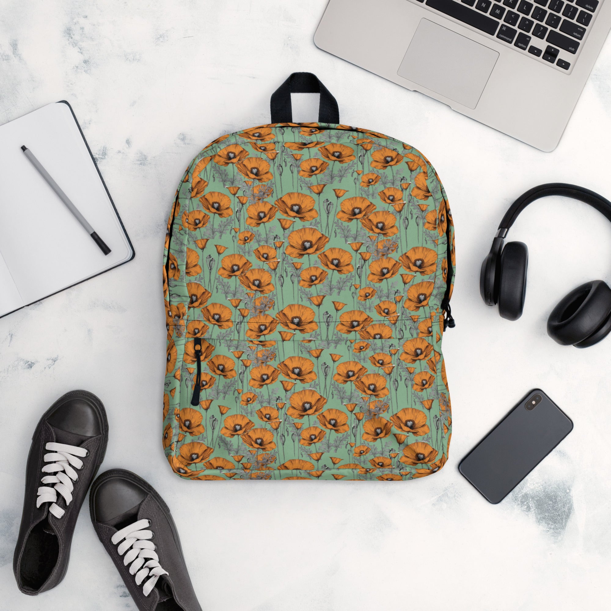 California Poppies Backpack for Kids