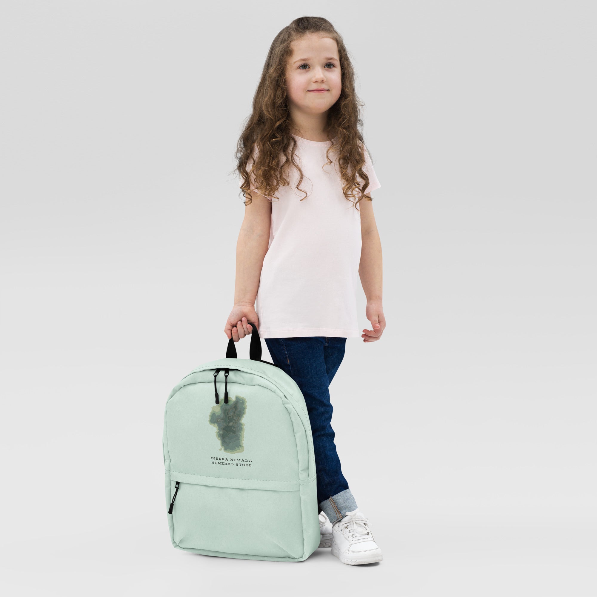 Green Tahoe Depth Map Backpack for Kids