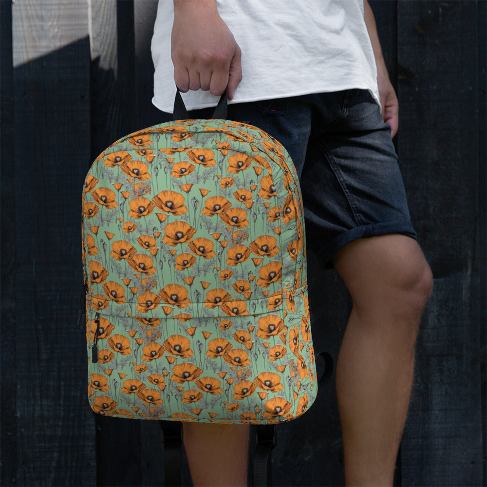 California Poppies Backpack for Kids
