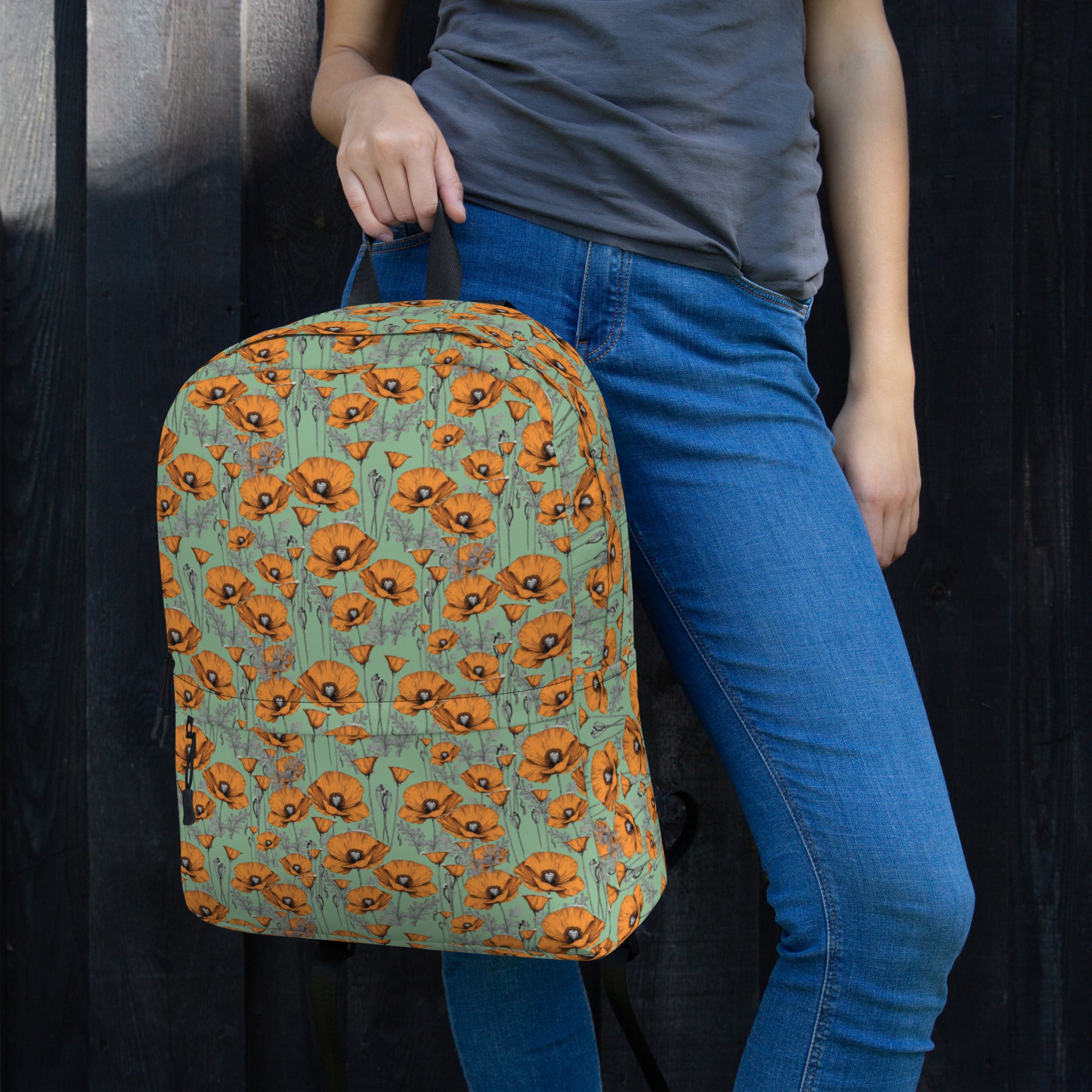 California Poppies Backpack for Kids