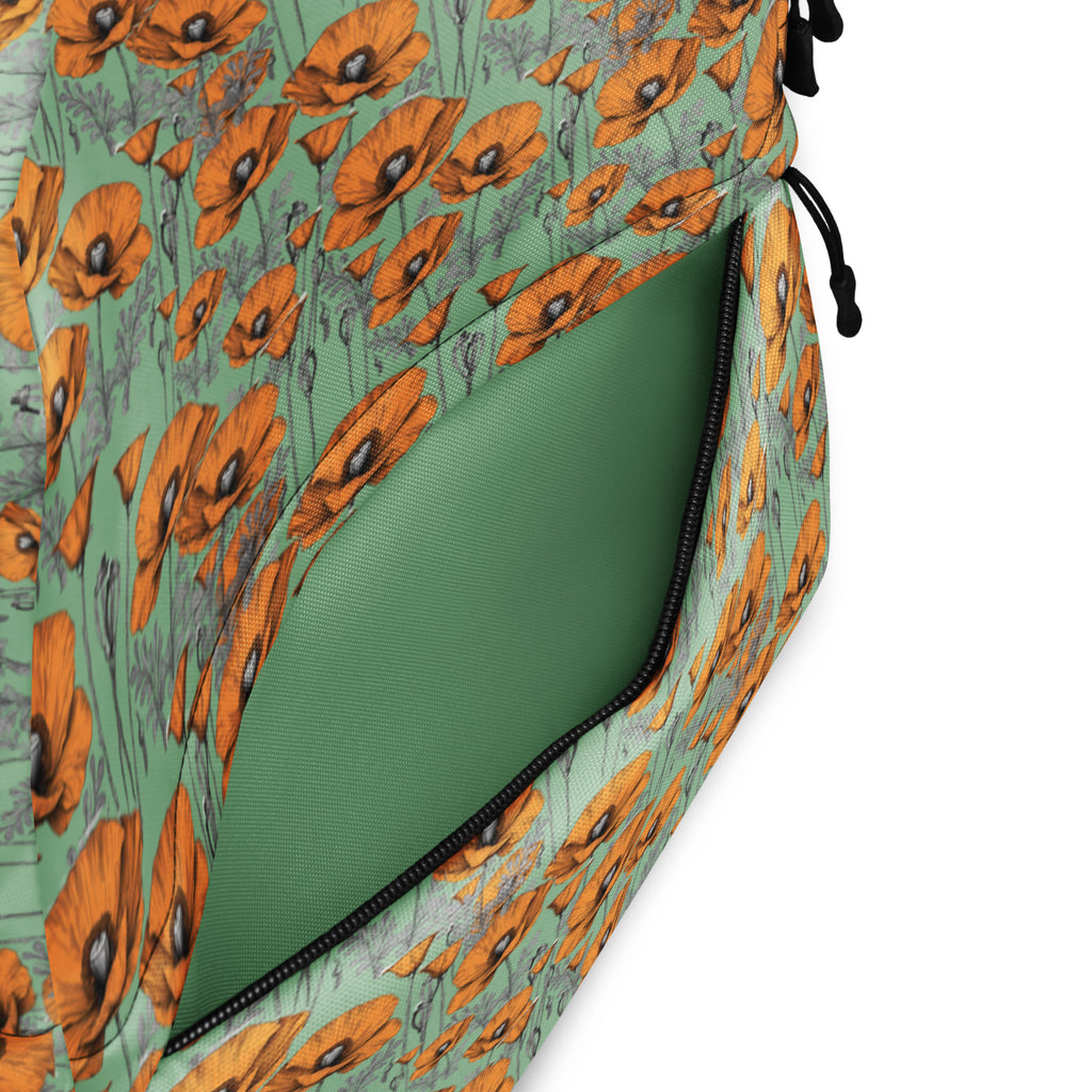 California Poppies Backpack for Kids