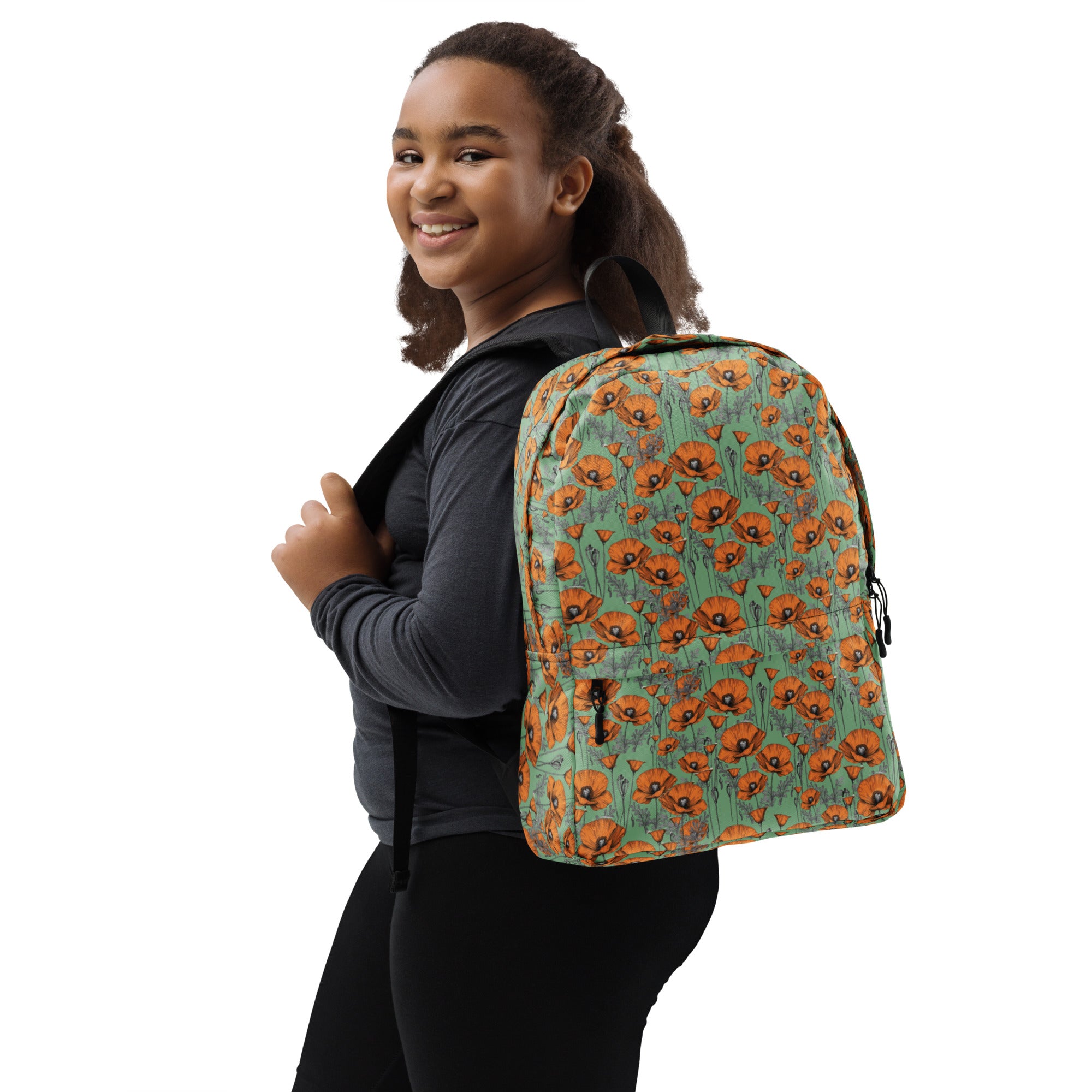 California Poppies Backpack for Kids