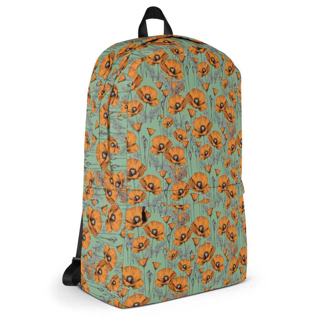 California Poppies Backpack for Kids