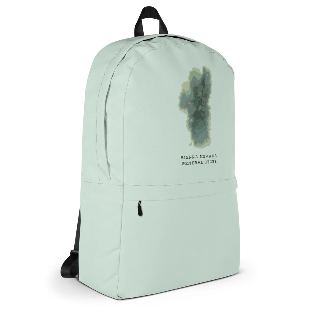 Green Tahoe Depth Map Backpack for Kids