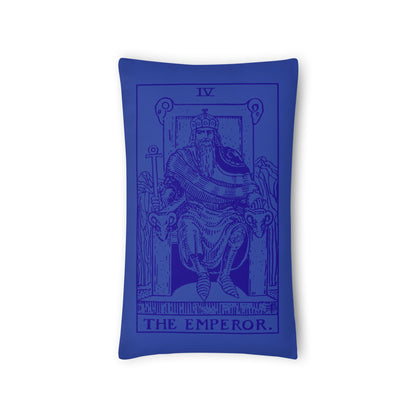 The Emperor Tarot Card Throw Pillow