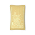 Queen of Swords Tarot Card Throw Pillow
