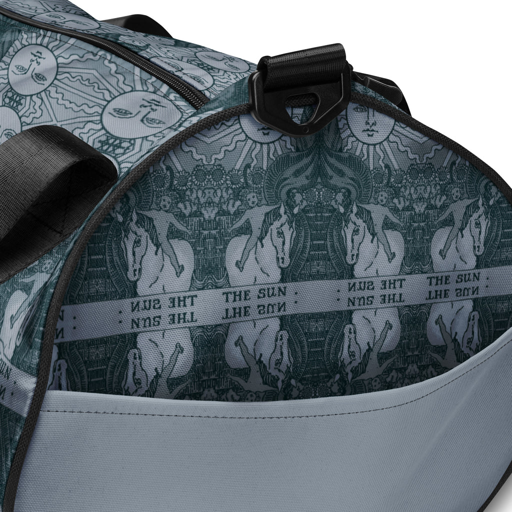 The Sun Tarot Card Cylindrical Gym Bag