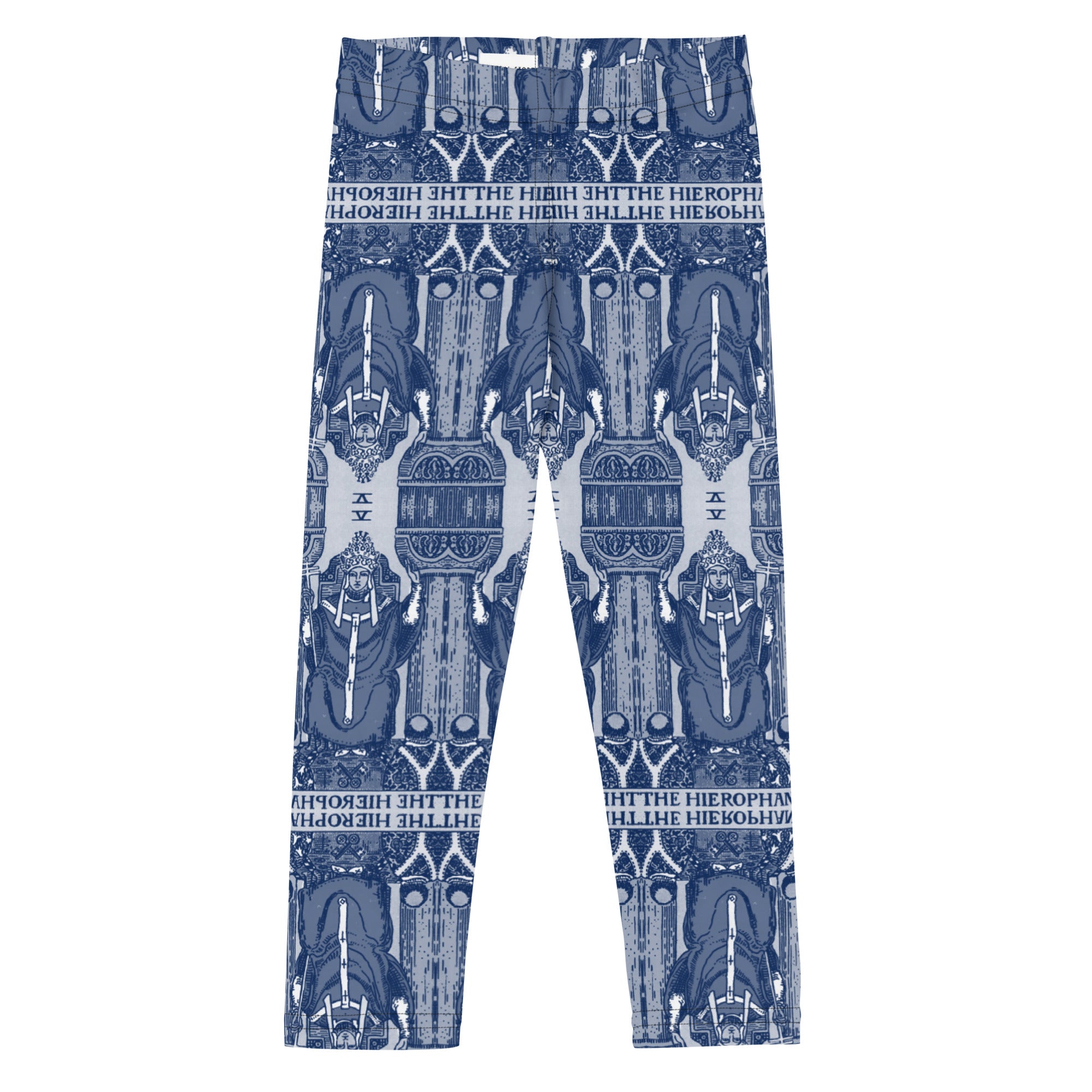 The Hierophant Tarot Card Leggings for Tots