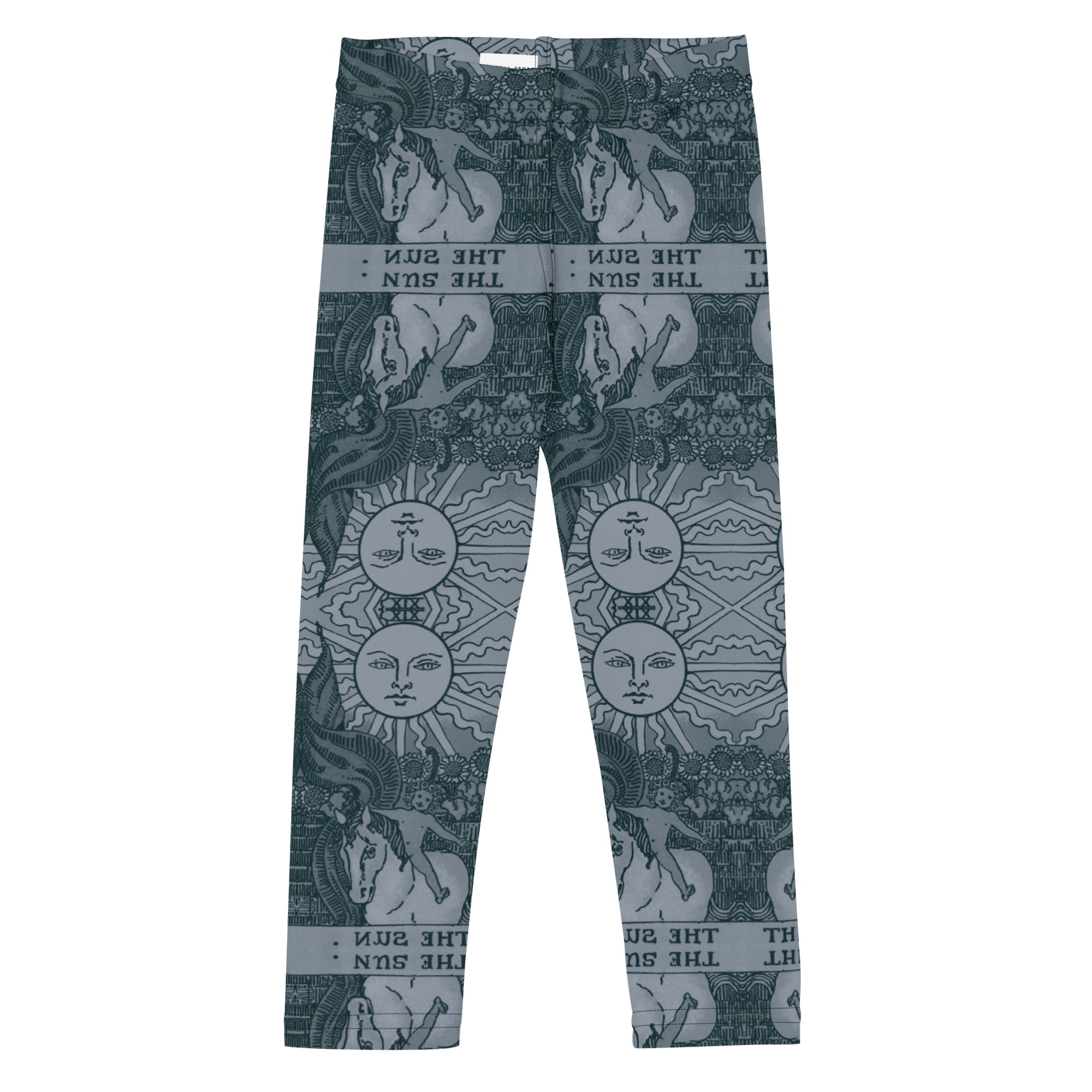 The Sun Tarot Card Leggings for Tots