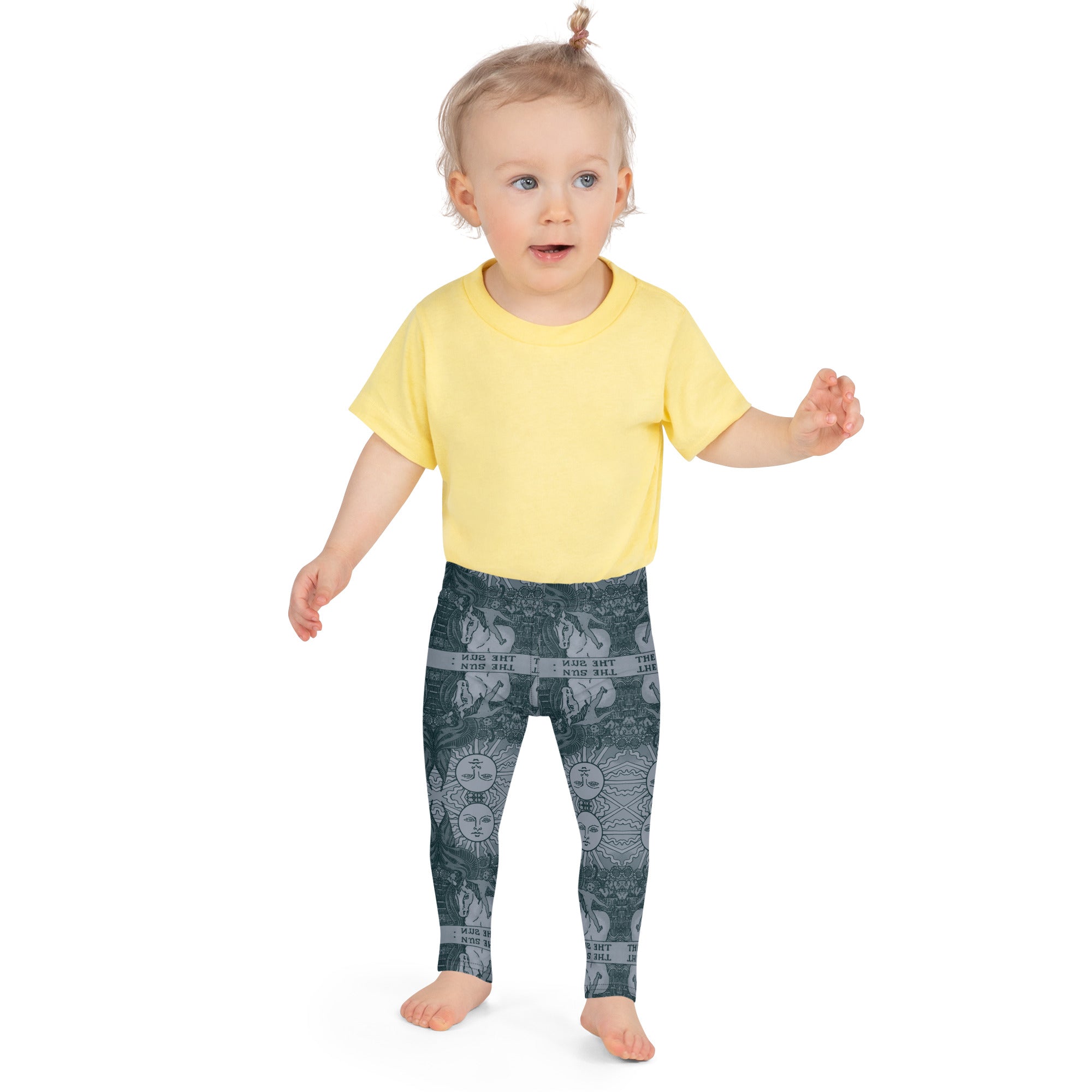 The Sun Tarot Card Leggings for Tots