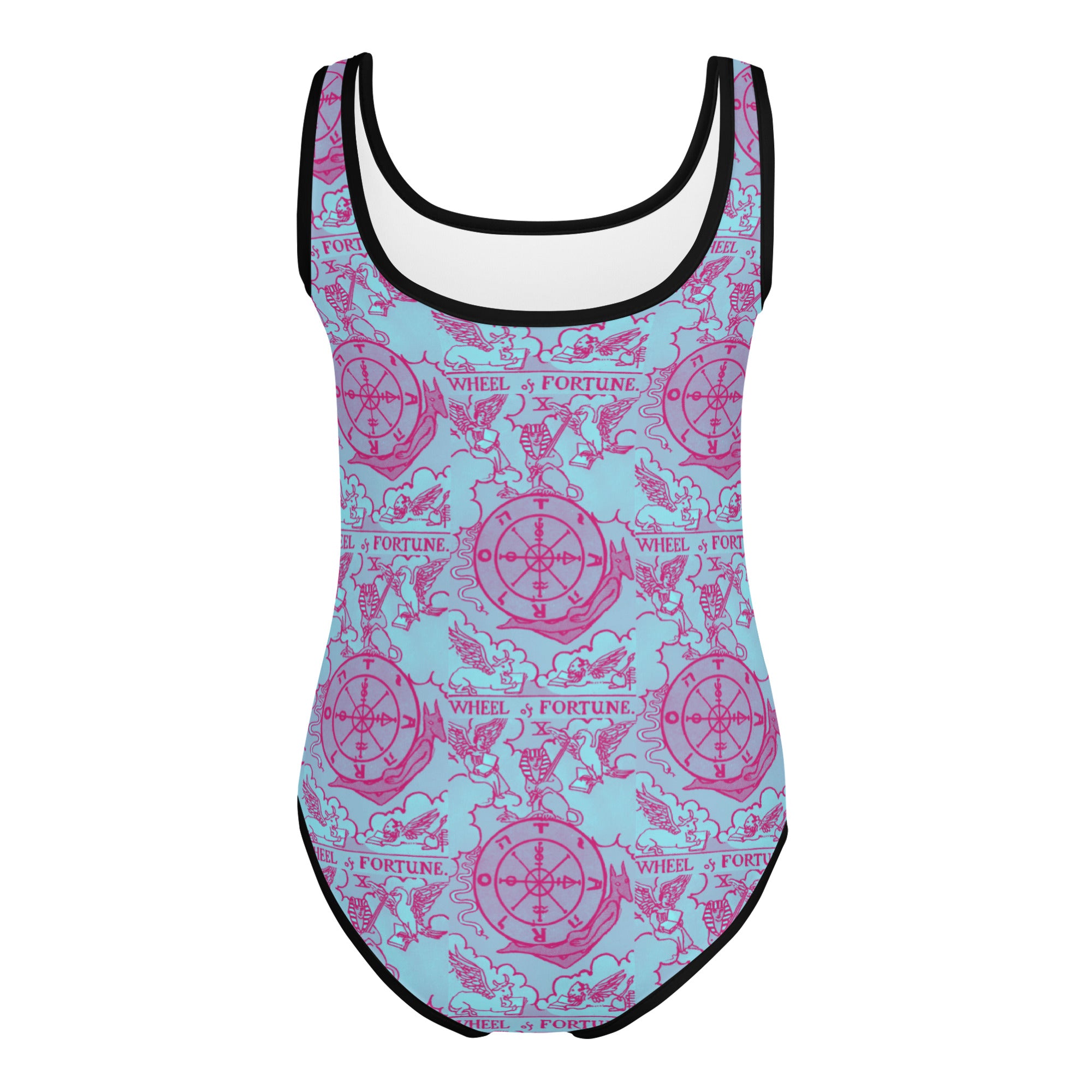 Wheel of Fortune Tarot Card Swimsuit for Tots