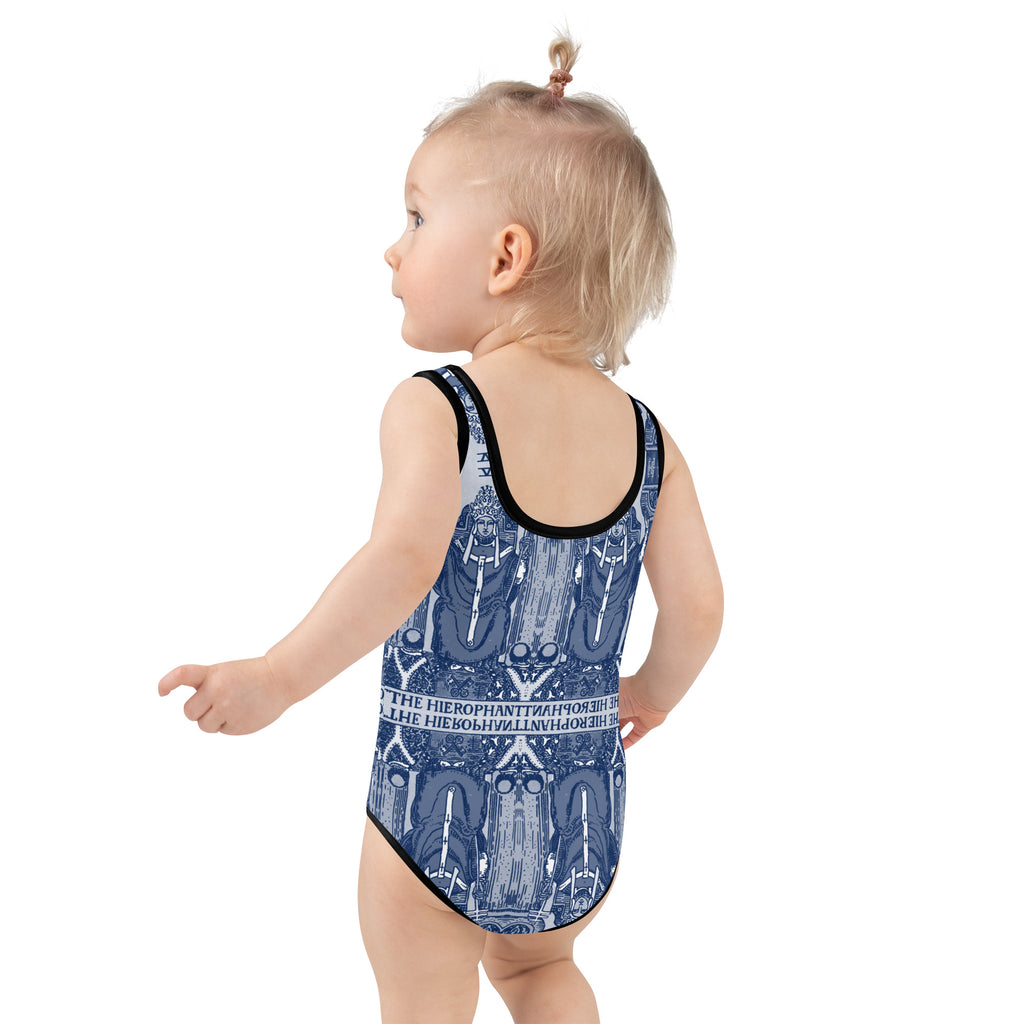 The Hierophant Tarot Card Swimsuit for Tots