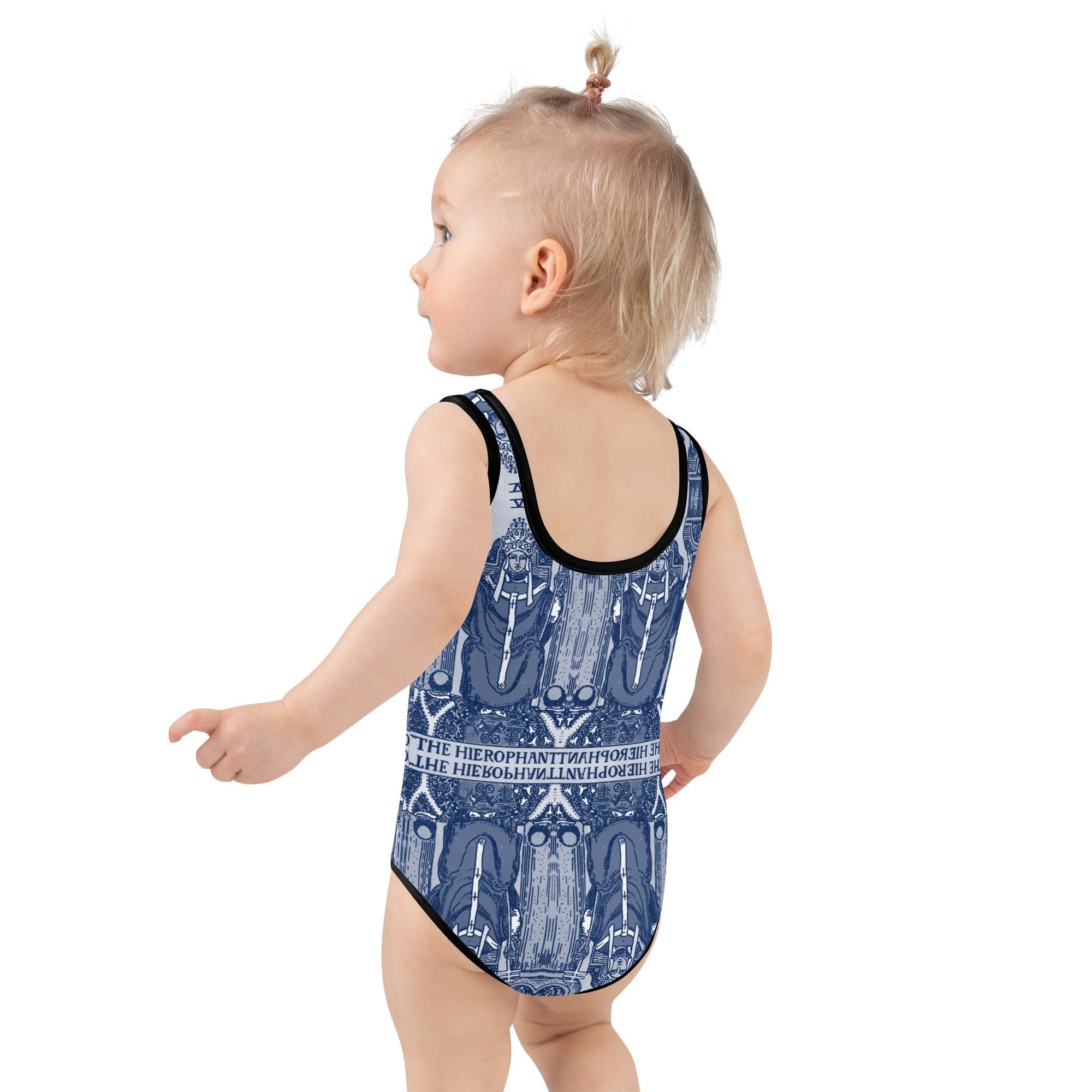 The Hierophant Tarot Card Swimsuit for Tots