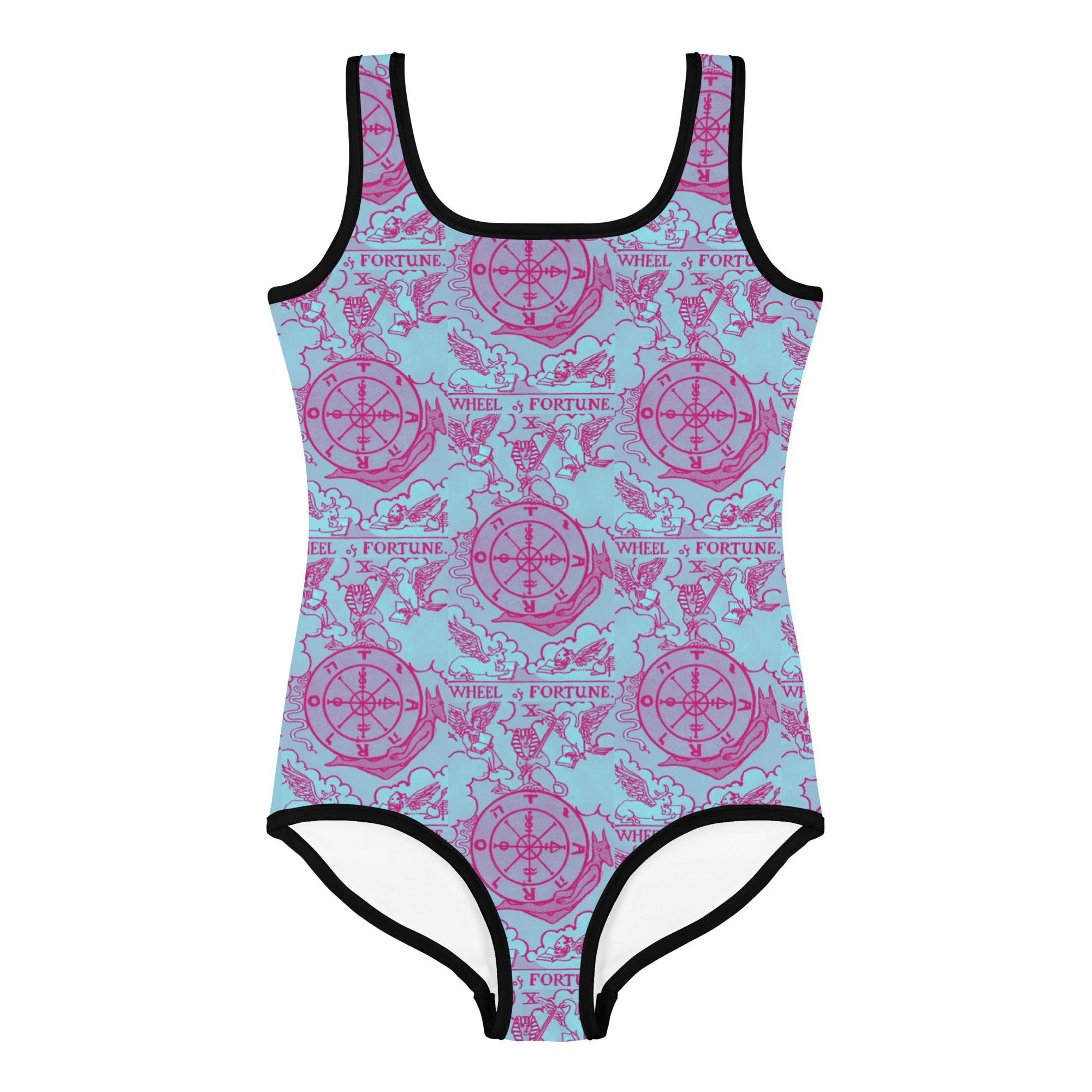 Wheel of Fortune Tarot Card Swimsuit for Tots
