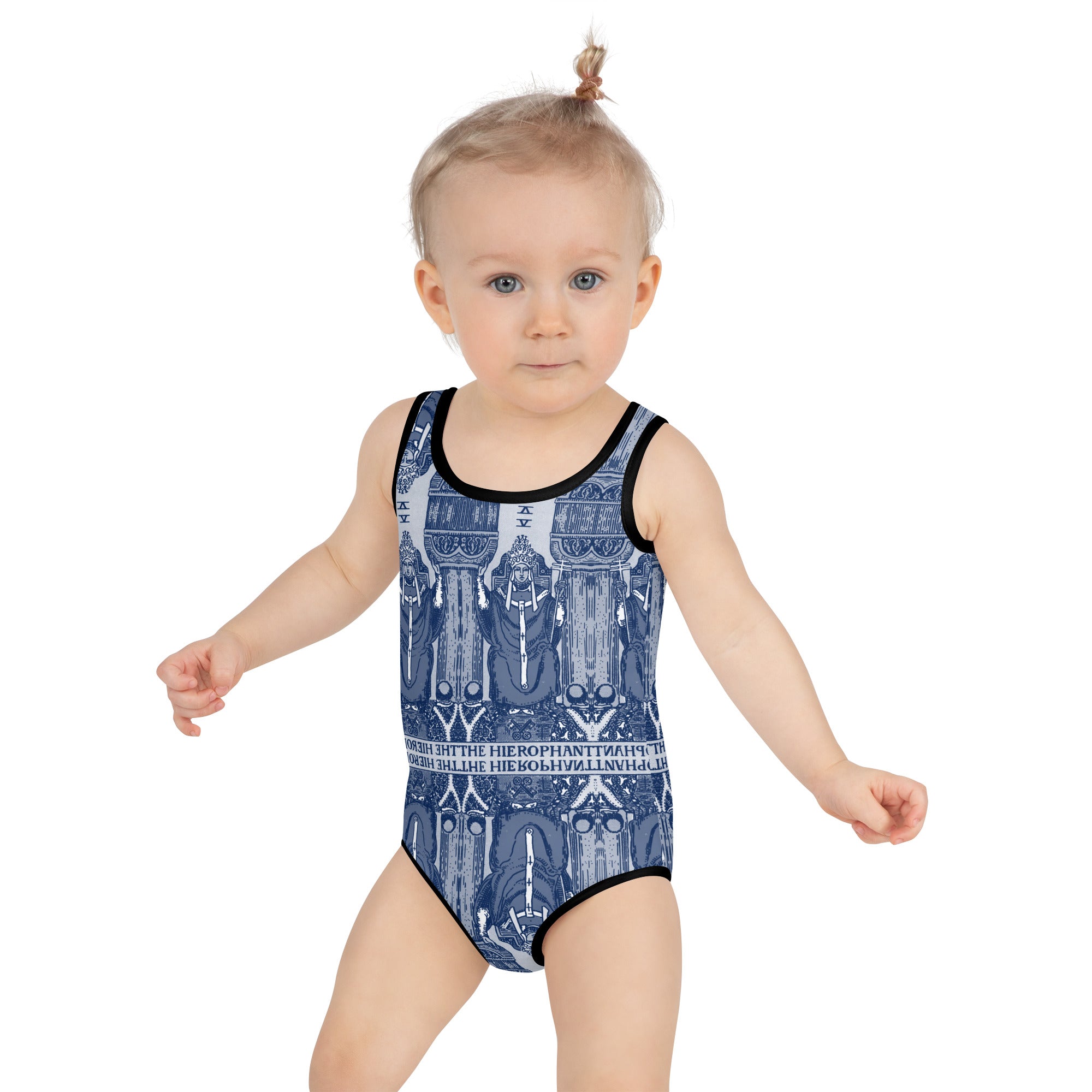 The Hierophant Tarot Card Swimsuit for Tots