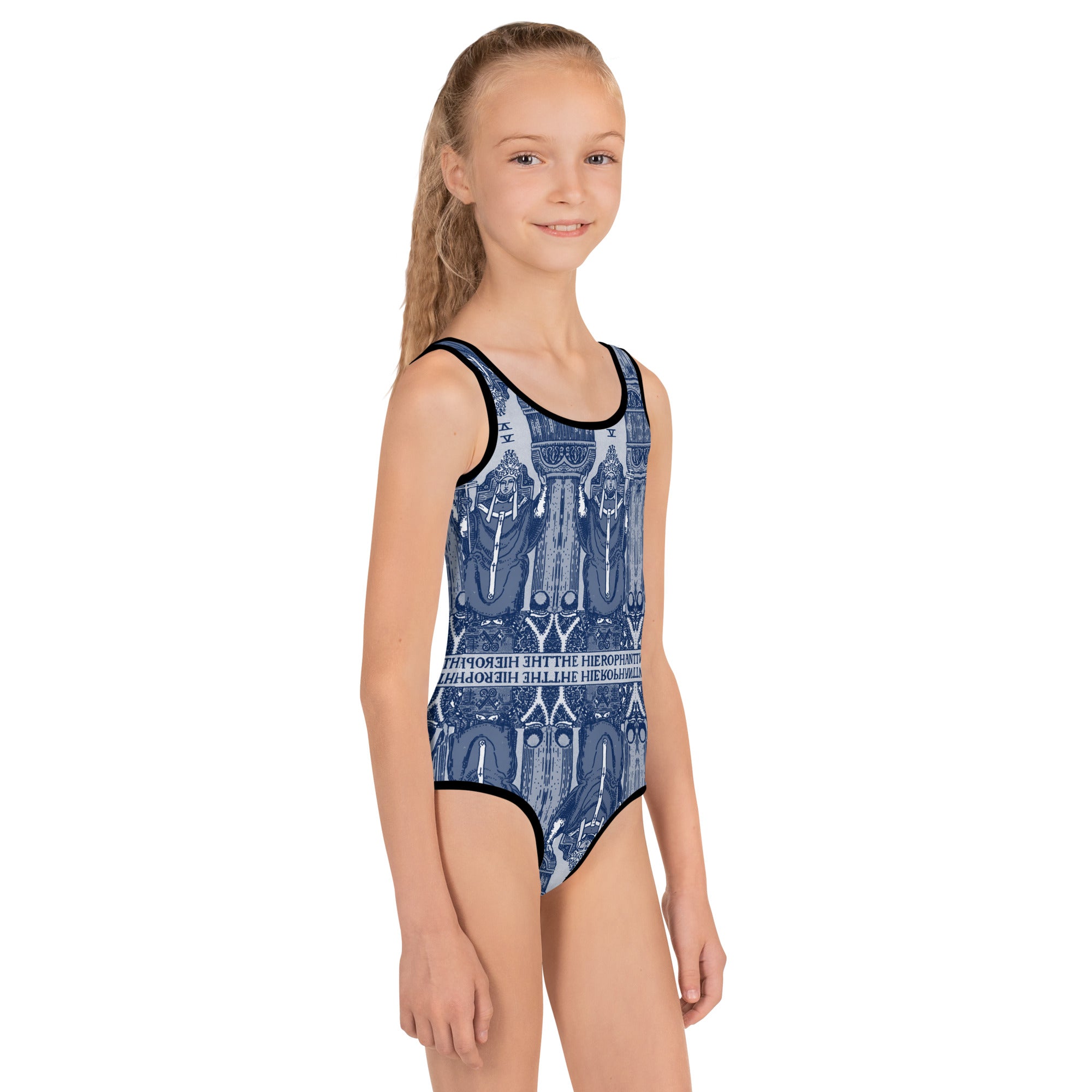 The Hierophant Tarot Card Swimsuit for Tots