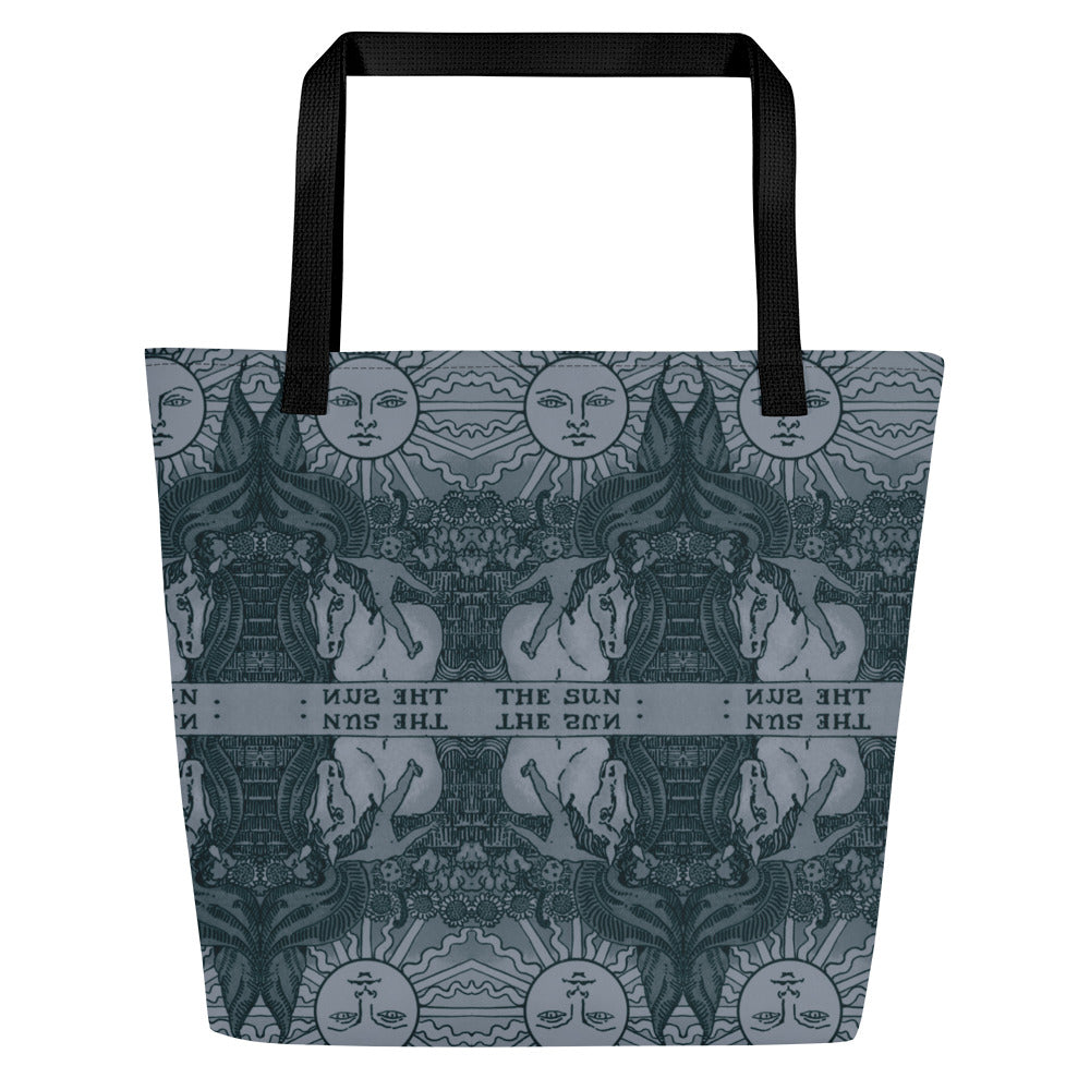 The Sun Tarot Card Tote Bag