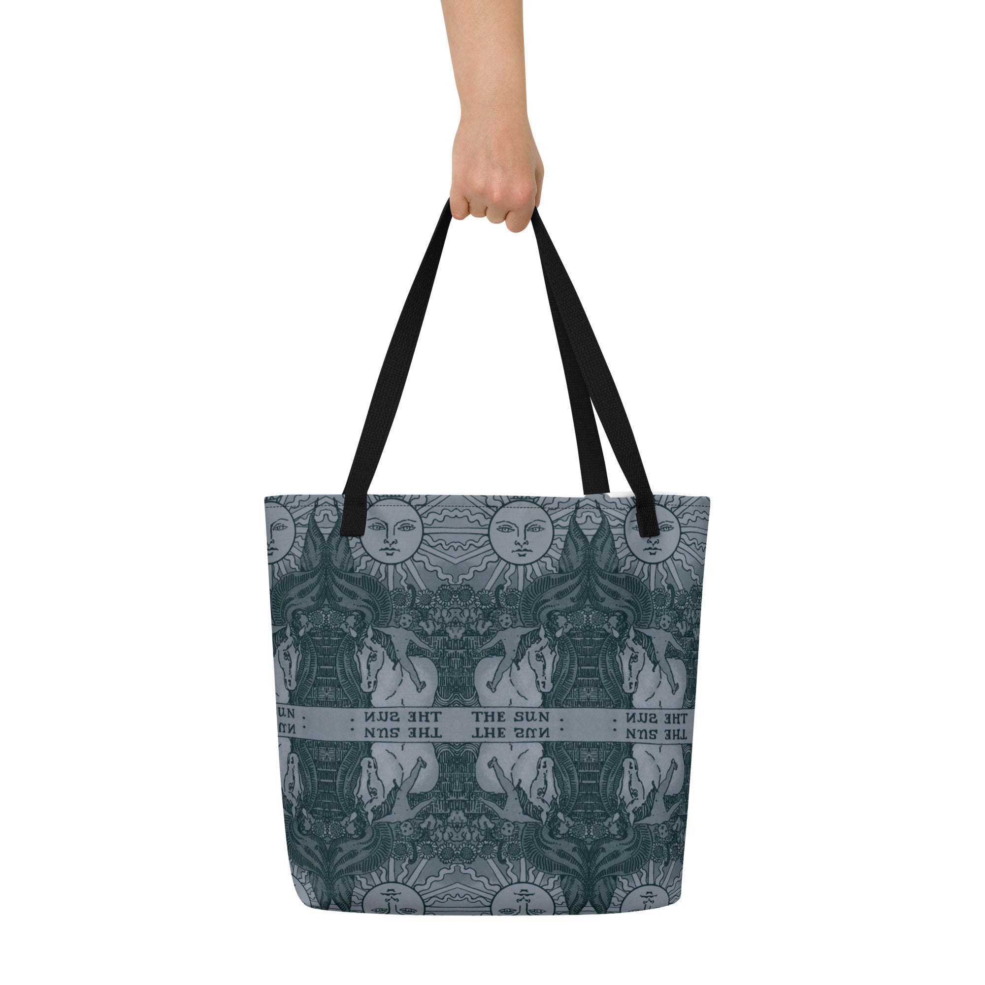 The Sun Tarot Card Tote Bag