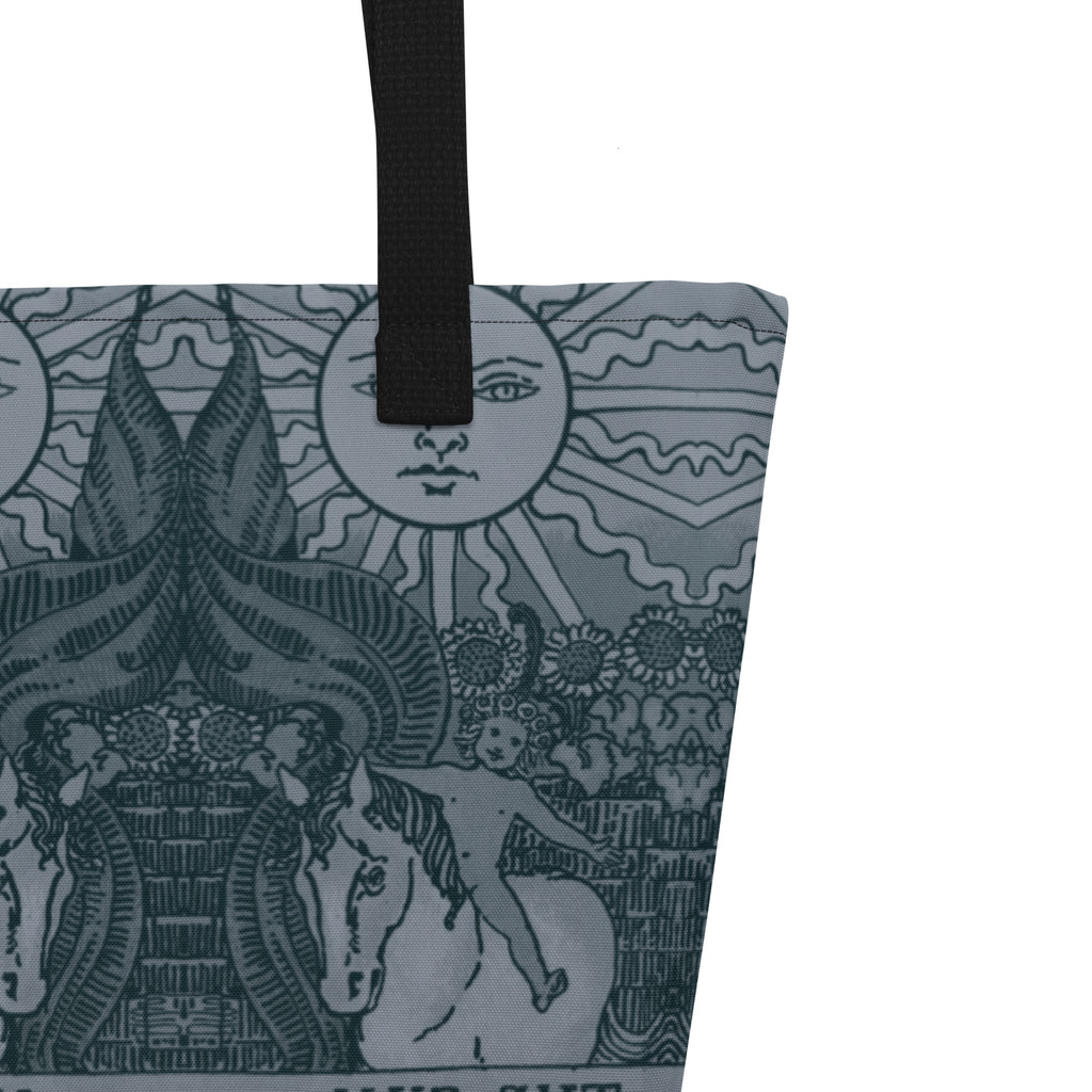 The Sun Tarot Card Tote Bag