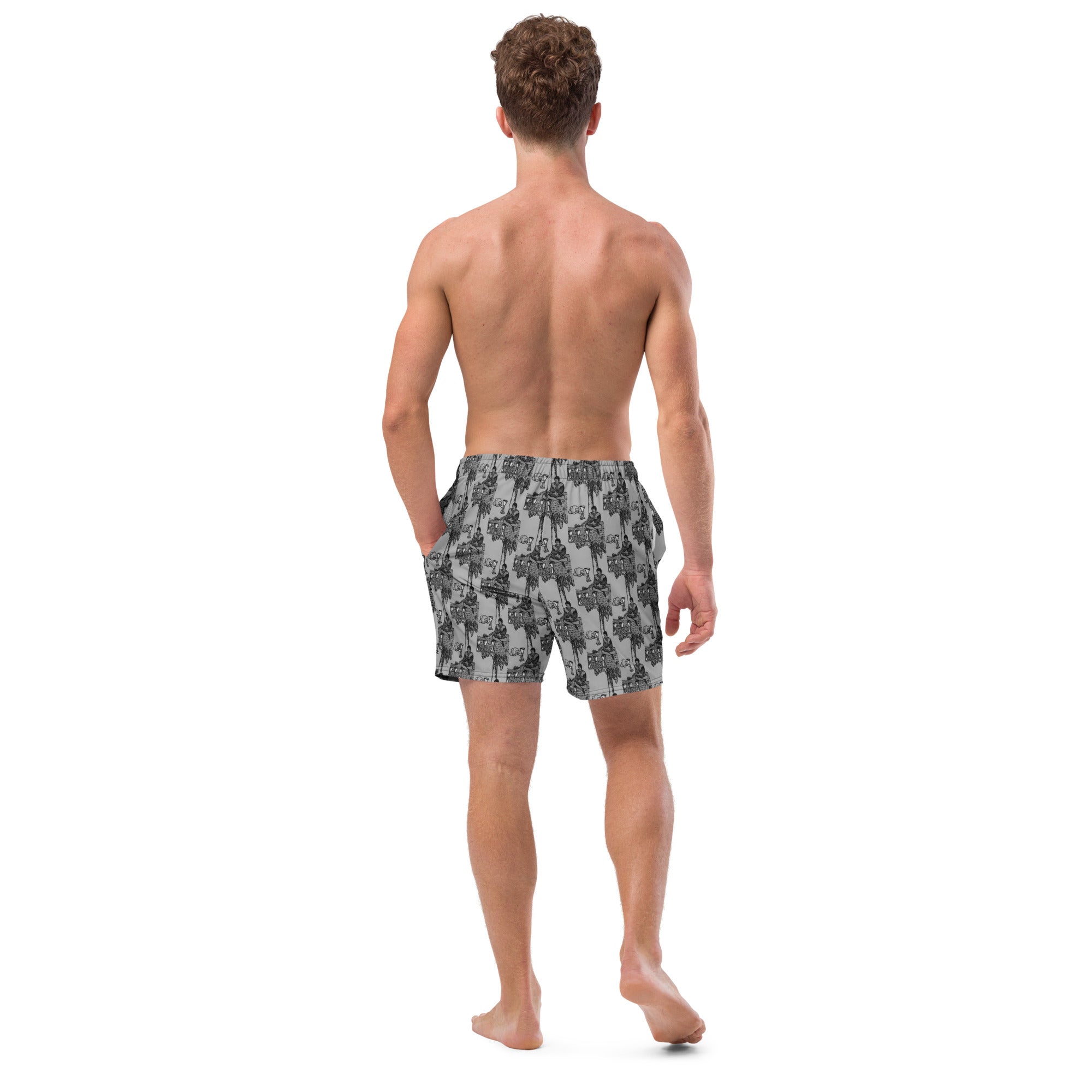Four of Cups Tarot Card Swim Trunks