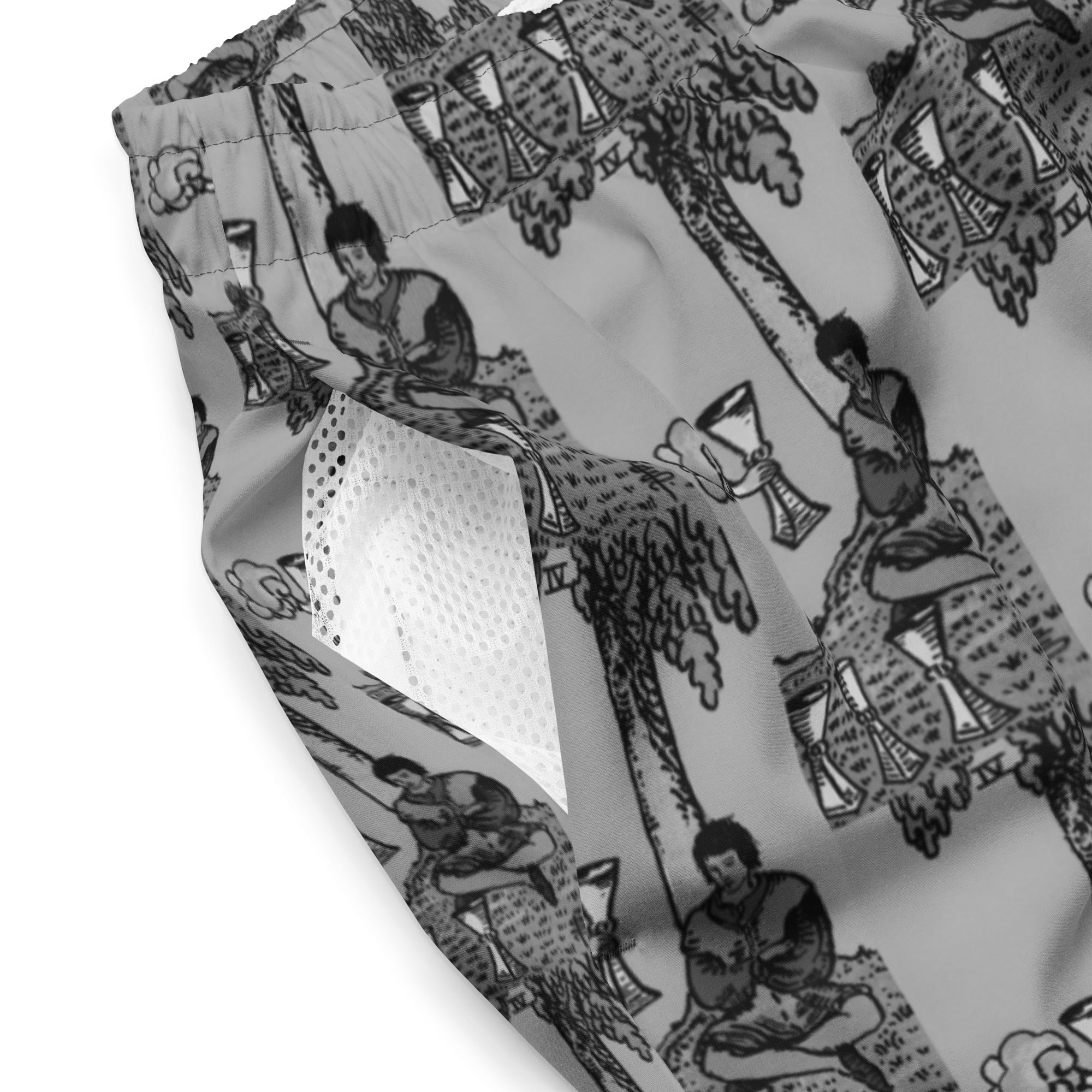 Four of Cups Tarot Card Swim Trunks