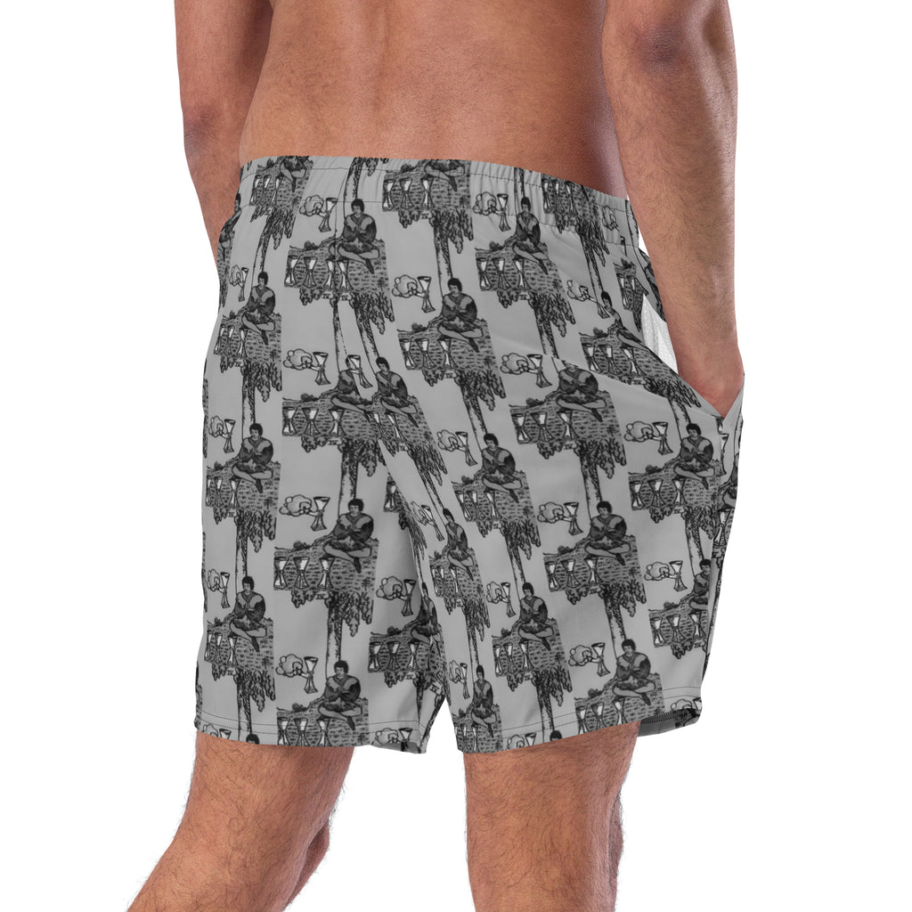 Four of Cups Tarot Card Swim Trunks