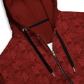 Temperance Tarot Card Tiled Zip up Hoodie