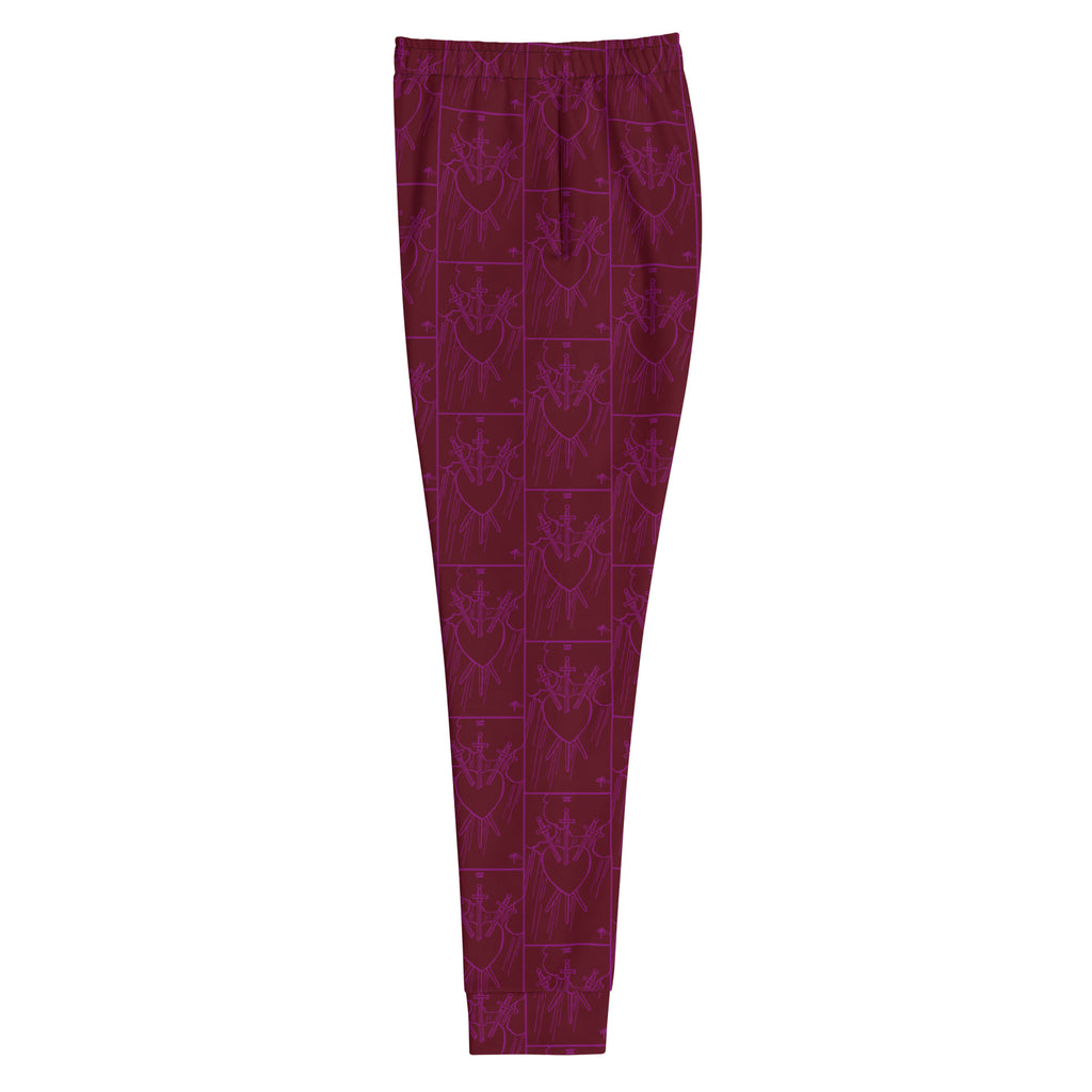 Three of Swords Tarot Card Ladies Joggers