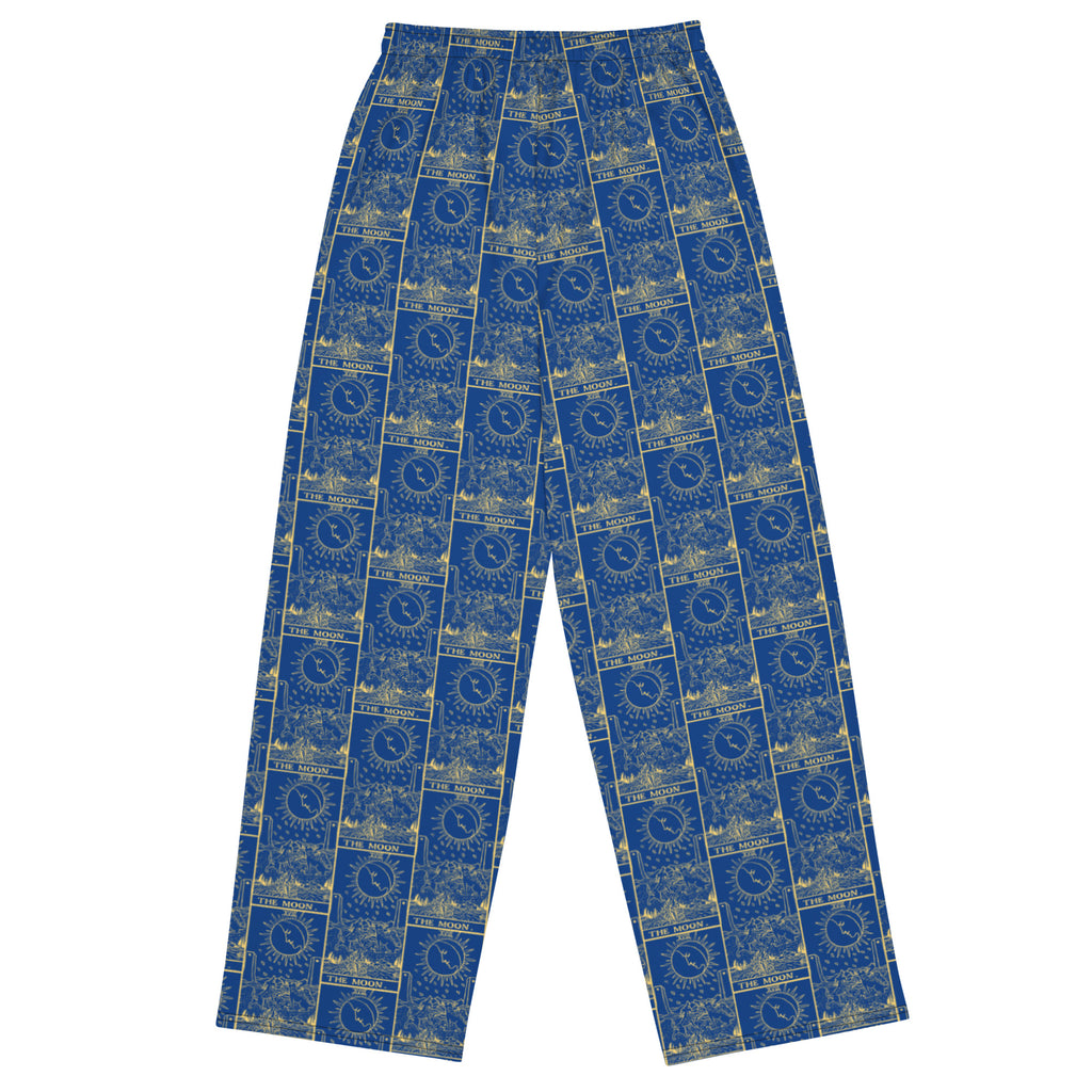 The Moon Tarot Card Unisex Pajama Pants