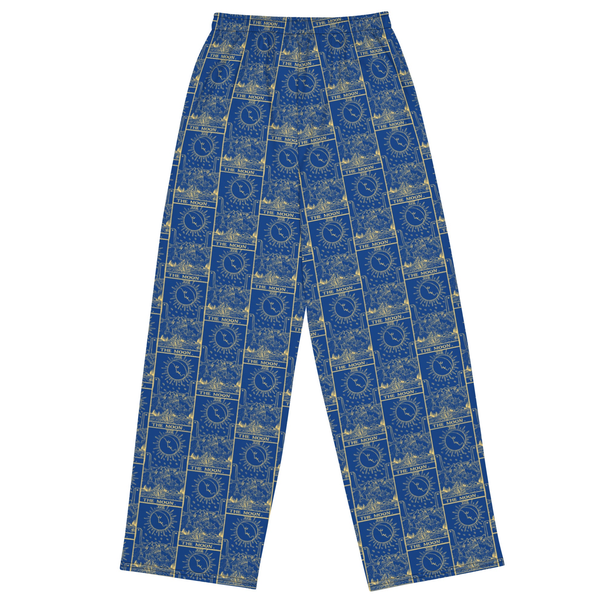 The Moon Tarot Card Unisex Pajama Pants