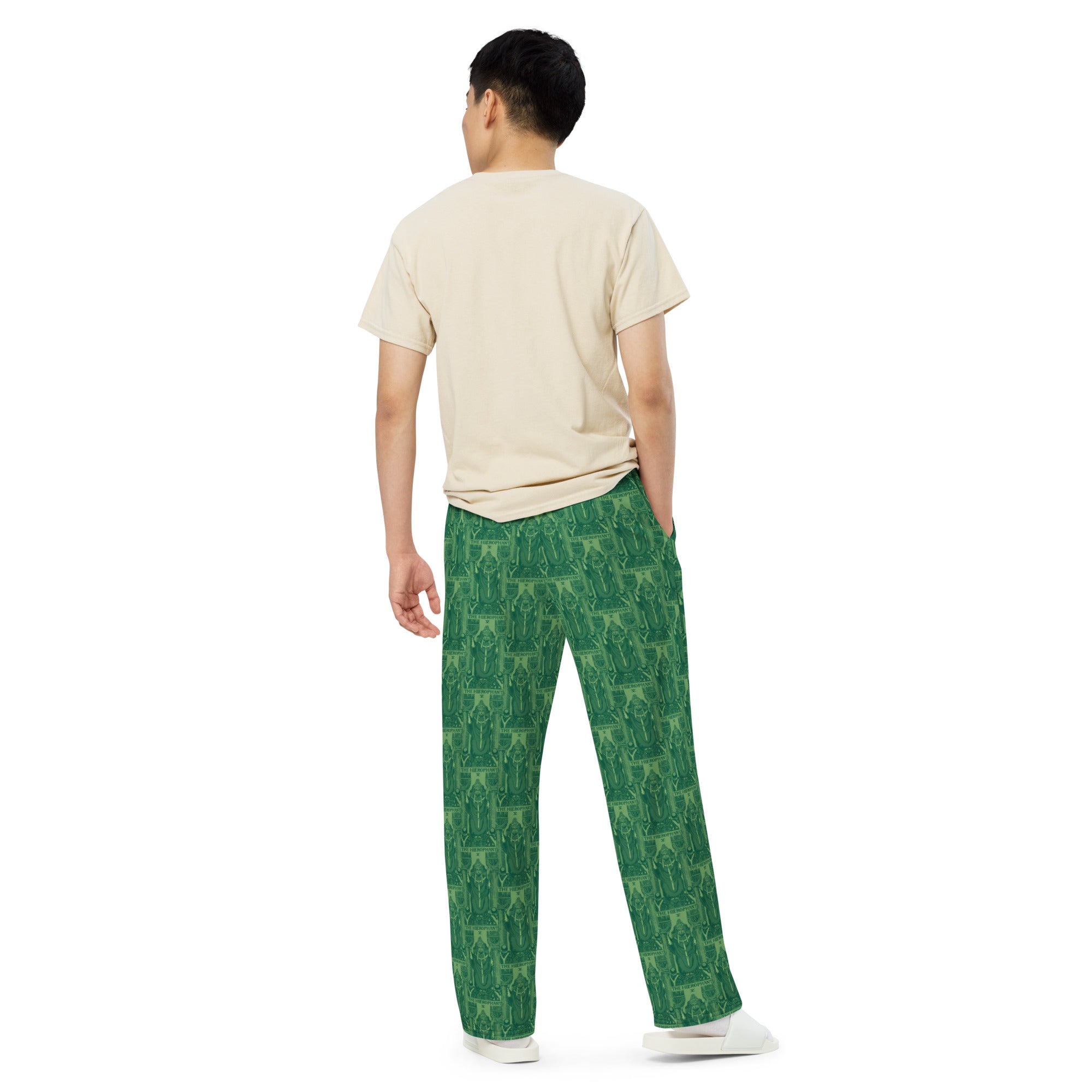 The Hierophant Tarot Card Unisex Pajama Pants