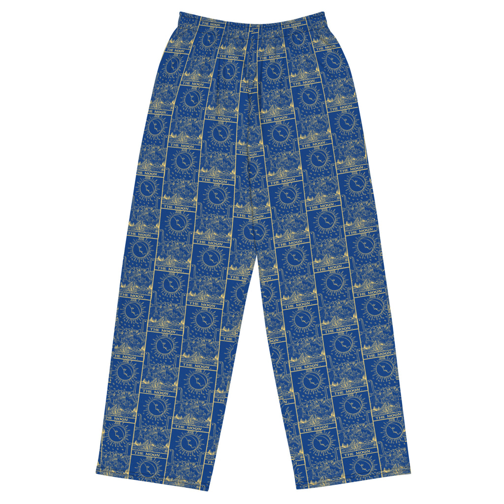 The Moon Tarot Card Unisex Pajama Pants