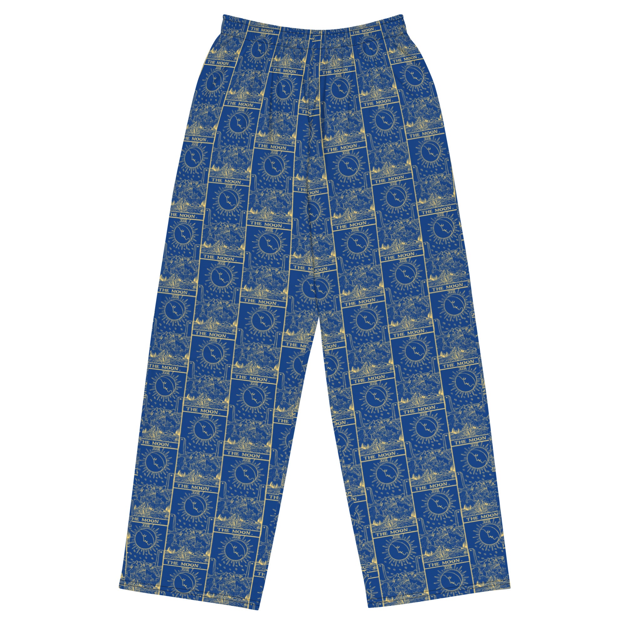 The Moon Tarot Card Unisex Pajama Pants