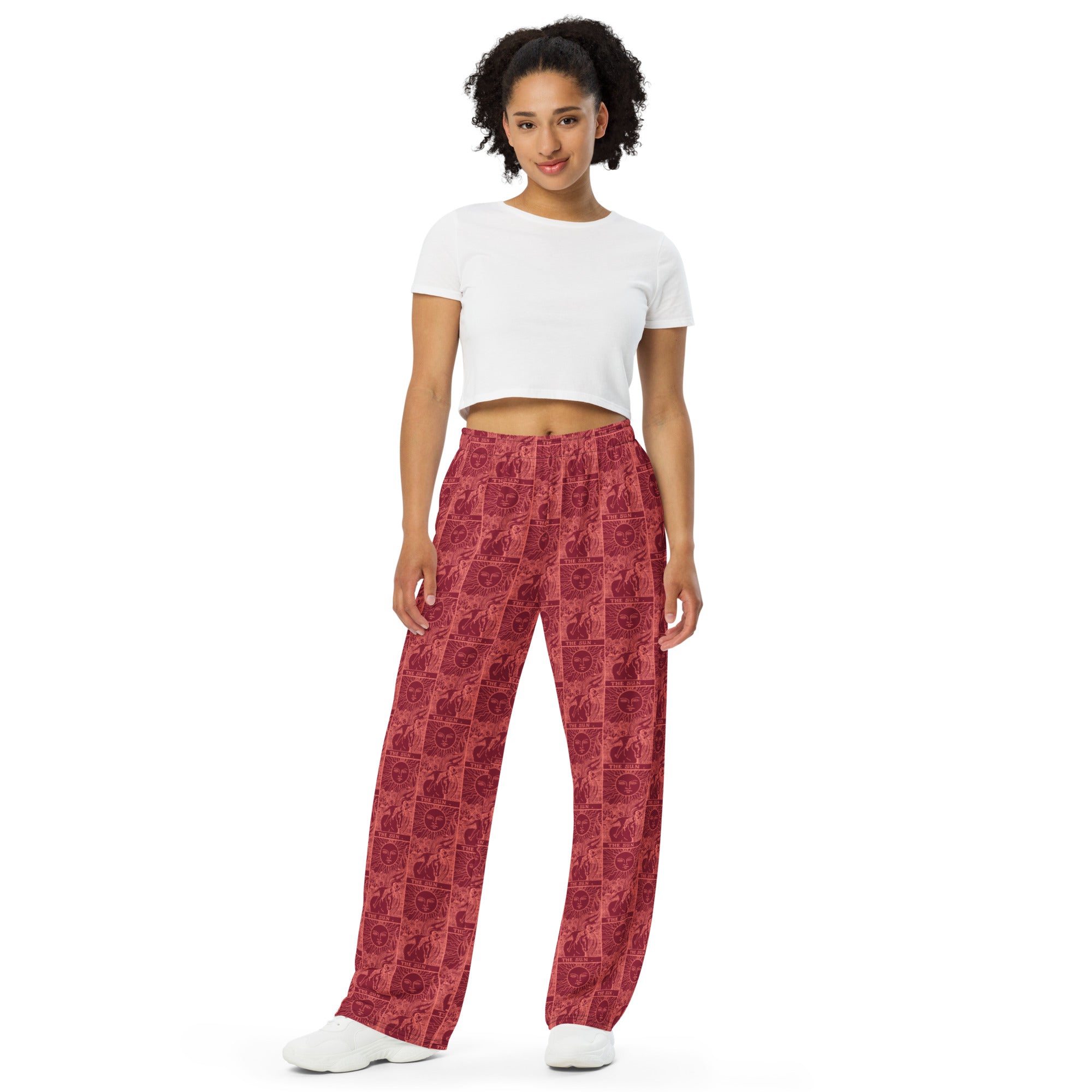 The Sun Tarot Card Unisex Pajama Pants