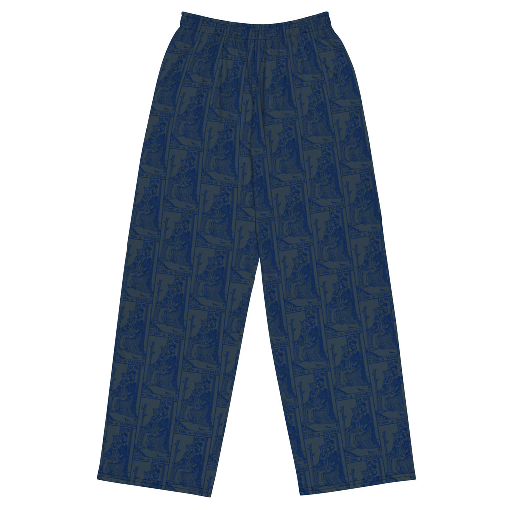 King of Wands Tarot Card Unisex Pajama Pants
