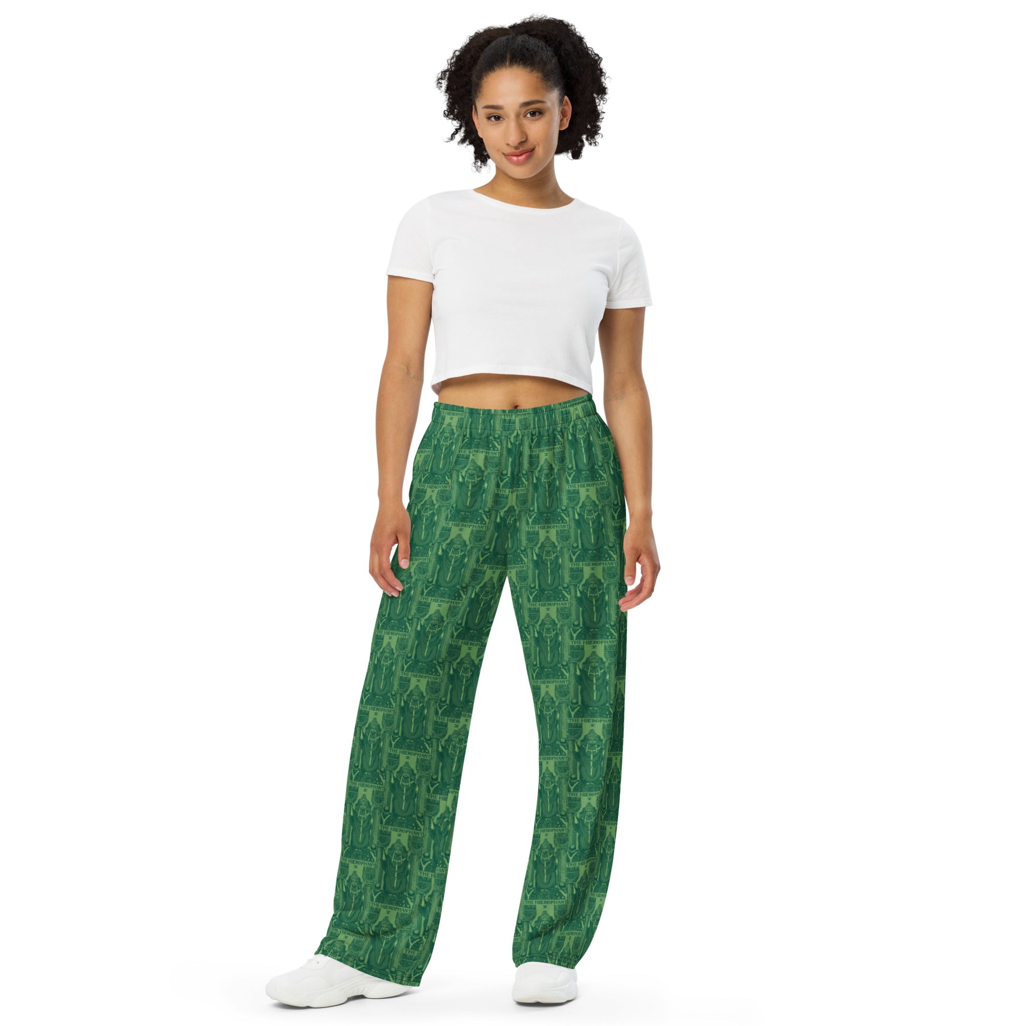 The Hierophant Tarot Card Unisex Pajama Pants