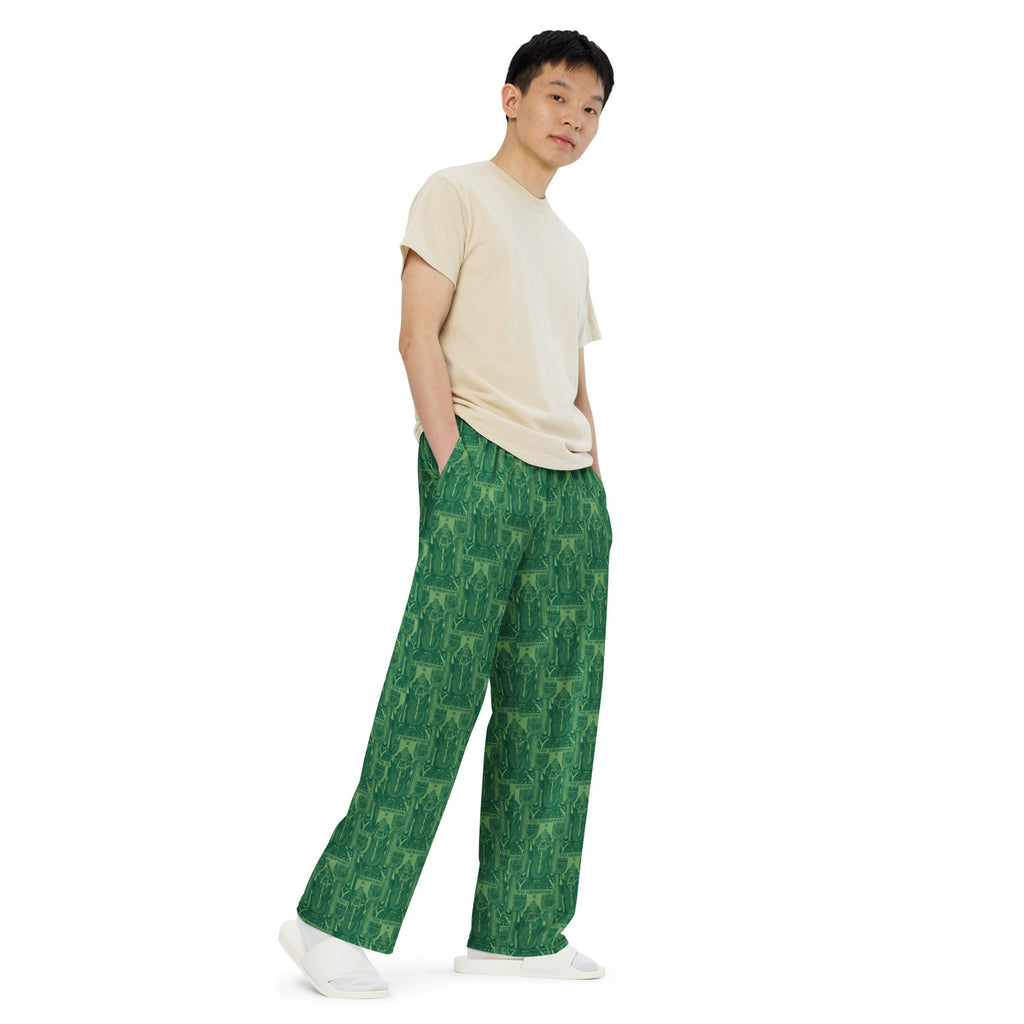 The Hierophant Tarot Card Unisex Pajama Pants