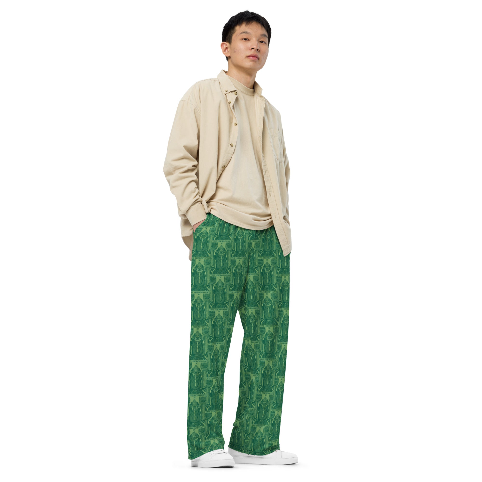 The Hierophant Tarot Card Unisex Pajama Pants