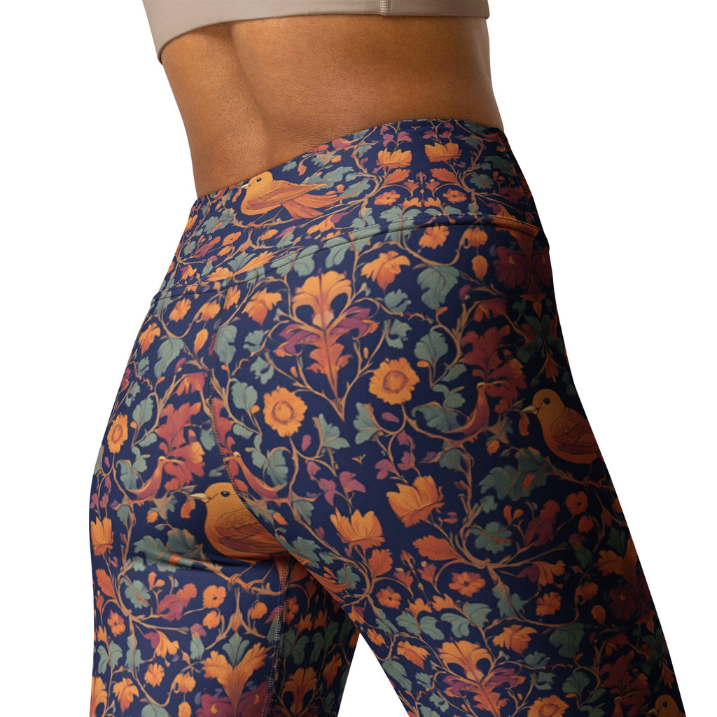 Golden Sparrow Yoga Leggings