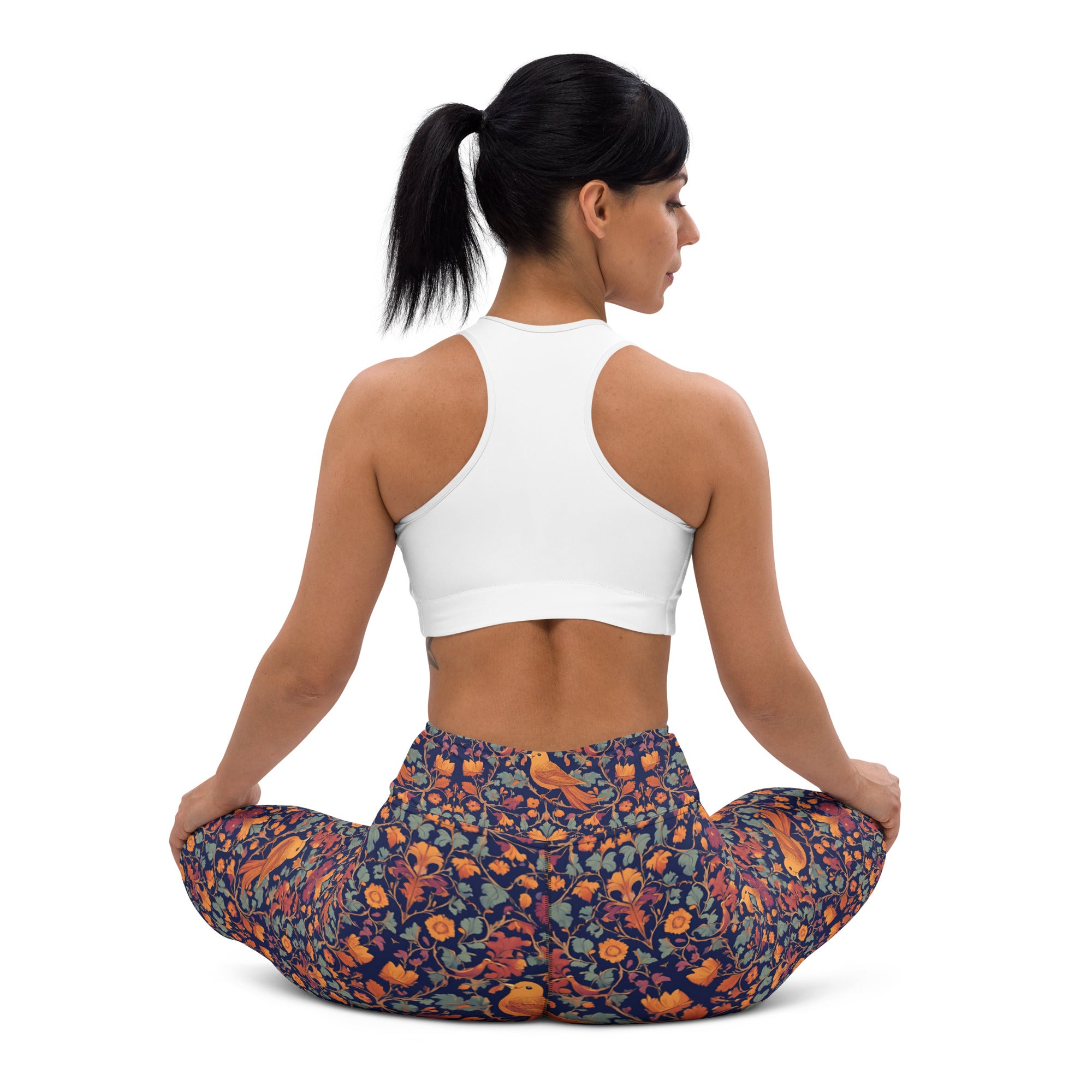 Golden Sparrow Yoga Leggings