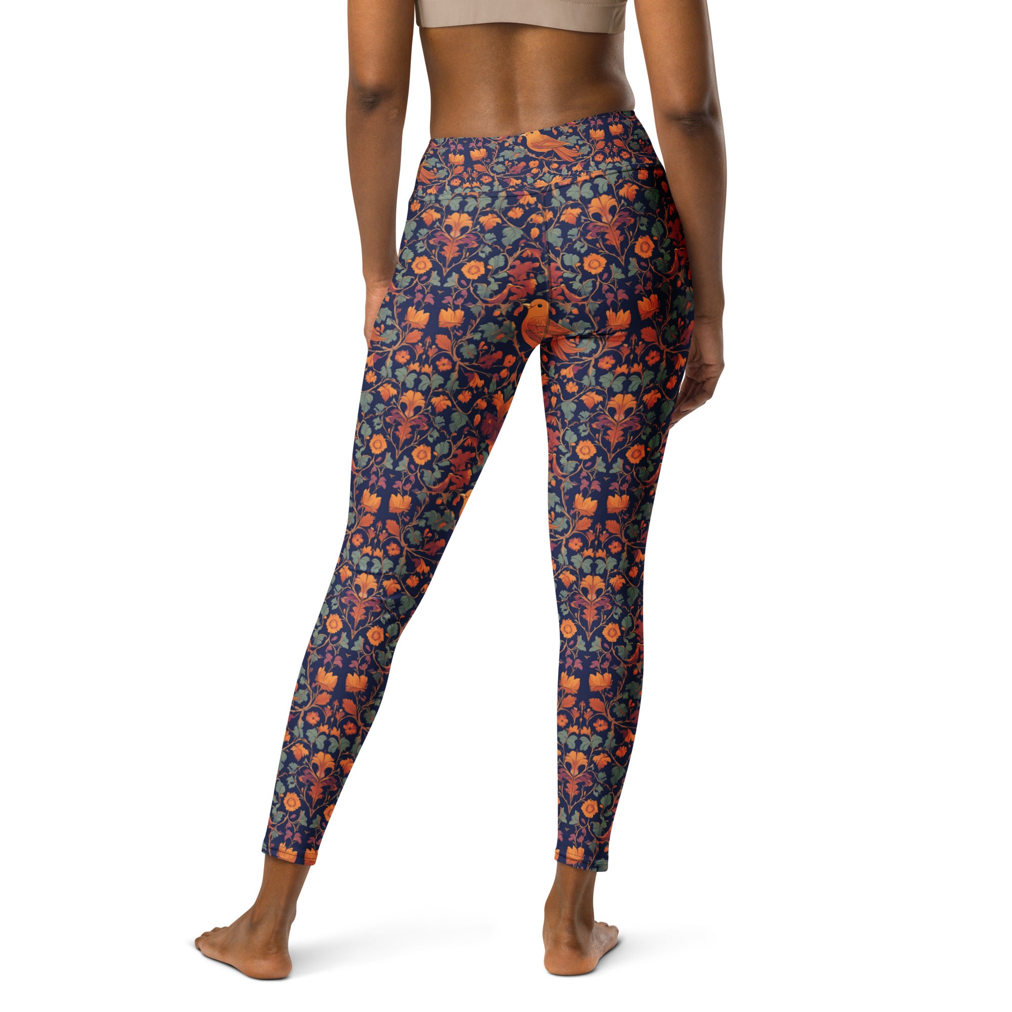 Golden Sparrow Yoga Leggings